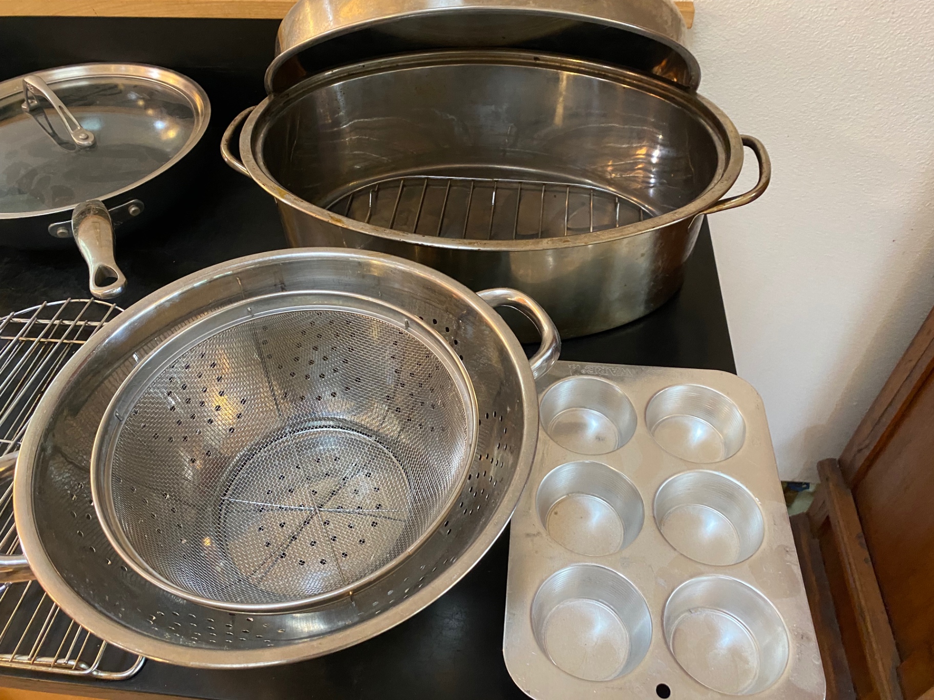 Assortment of Stainless Kitchen Cookware - image 3 of 9