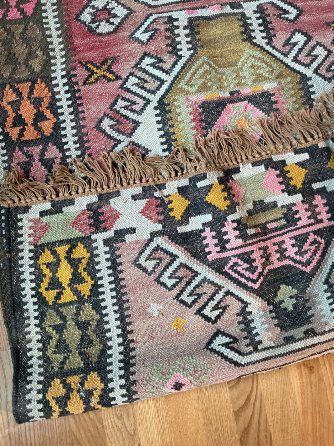 Another Vintage Kilm wall hanging or rug - image 4 of 4