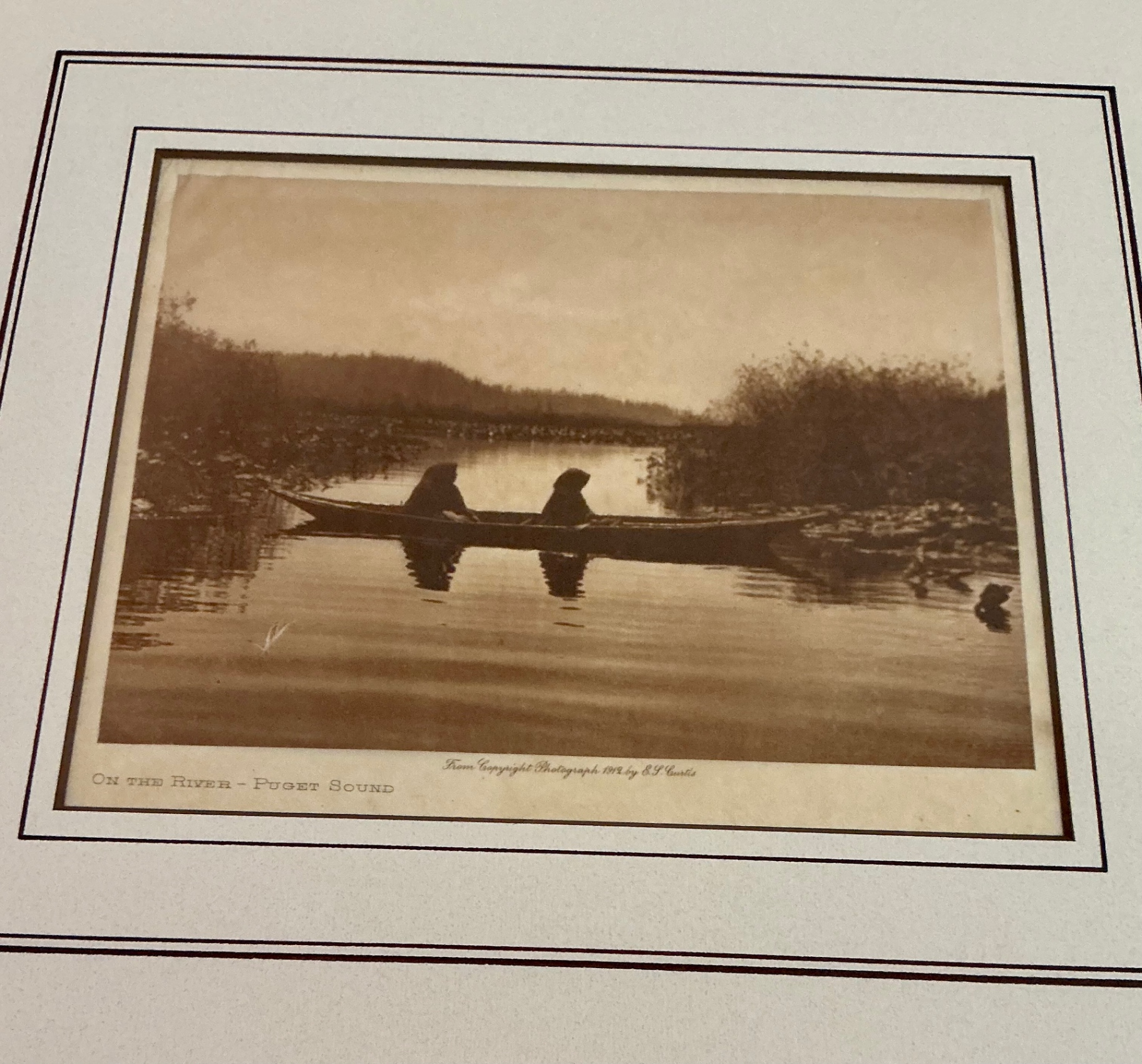 Framed Edward Sheriff Curtis and bonus native themed work - image 5 of 11