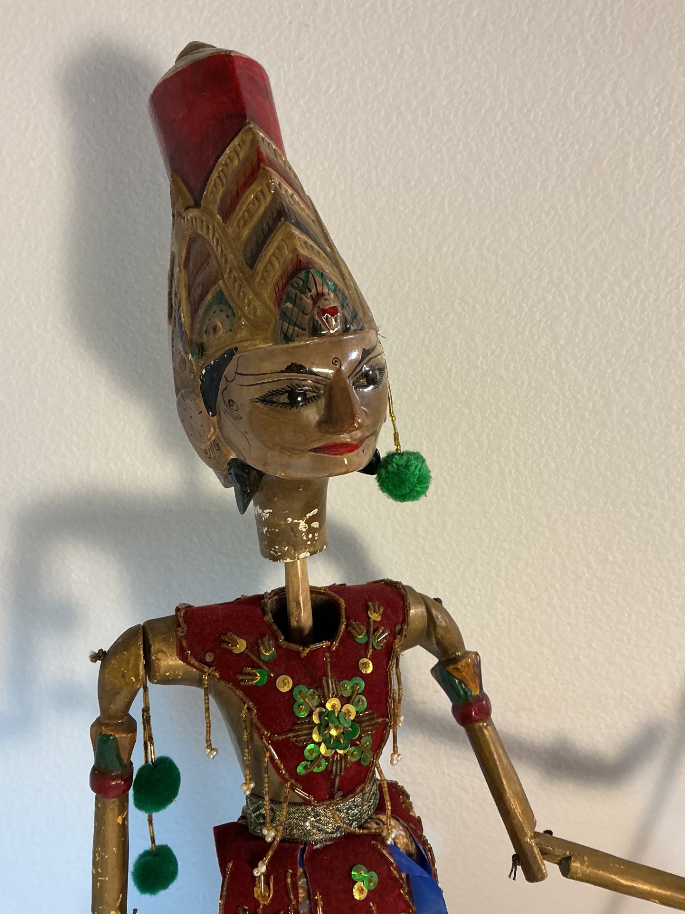 Balinese Wooden Puppet #1 - image 6 of 7