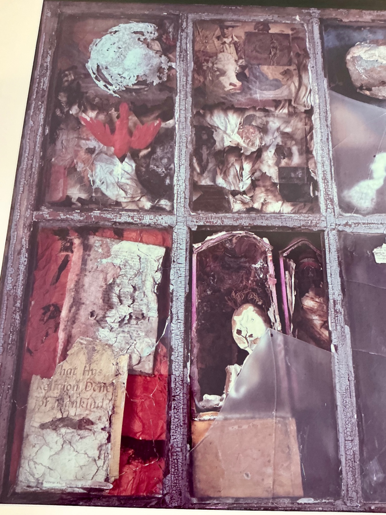 Large Rustic Window framed photo art - image 4 of 5
