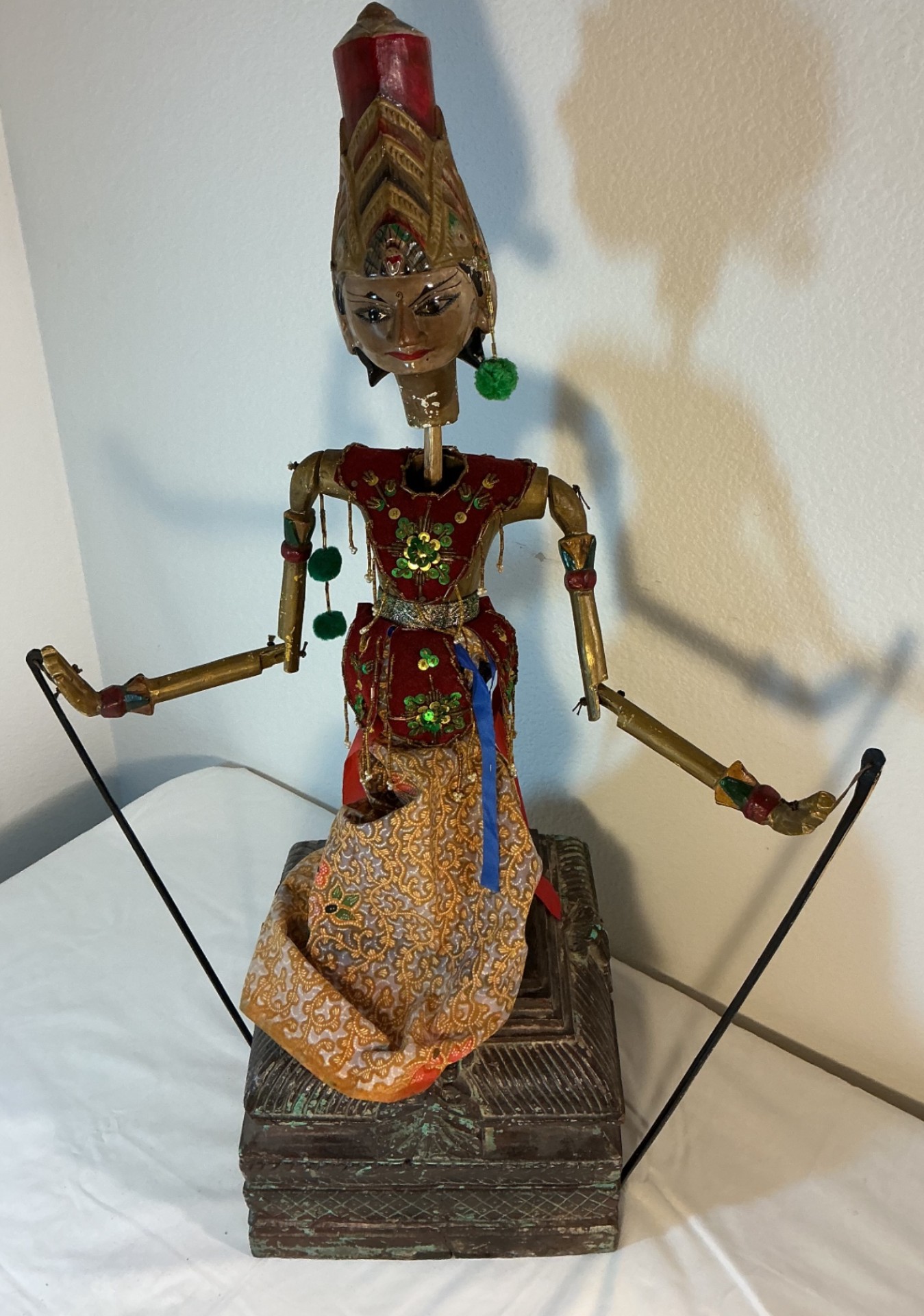 Balinese Wooden Puppet #1 - image 4 of 7