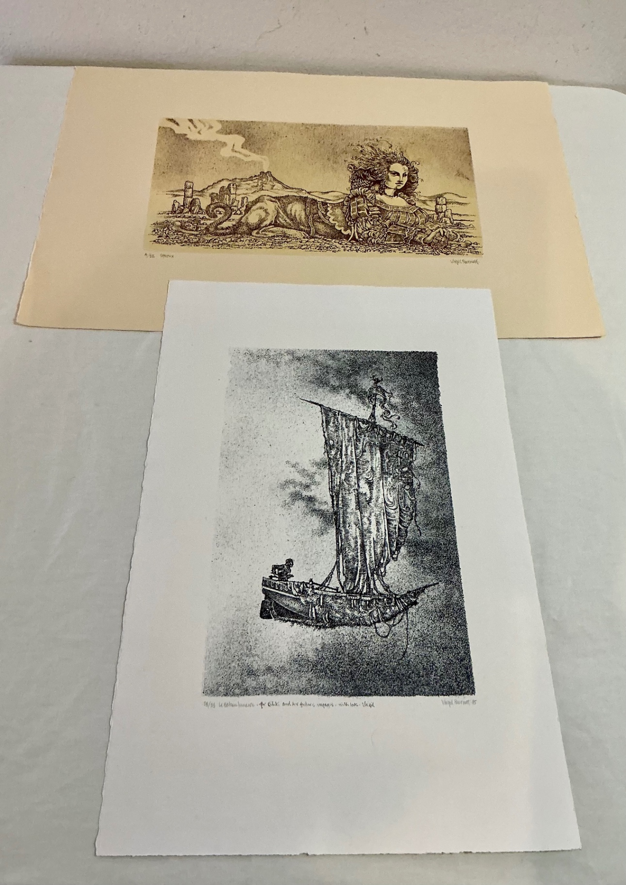 Signed and Numbered Lithographs by Virgil Burnett - image 1 of 8