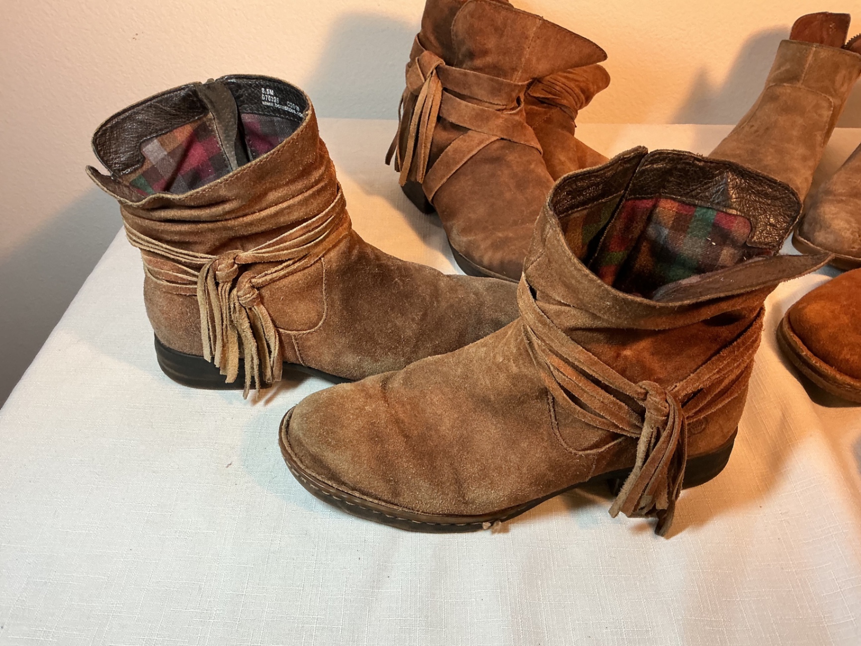 Born Suede Booties - image 2 of 11