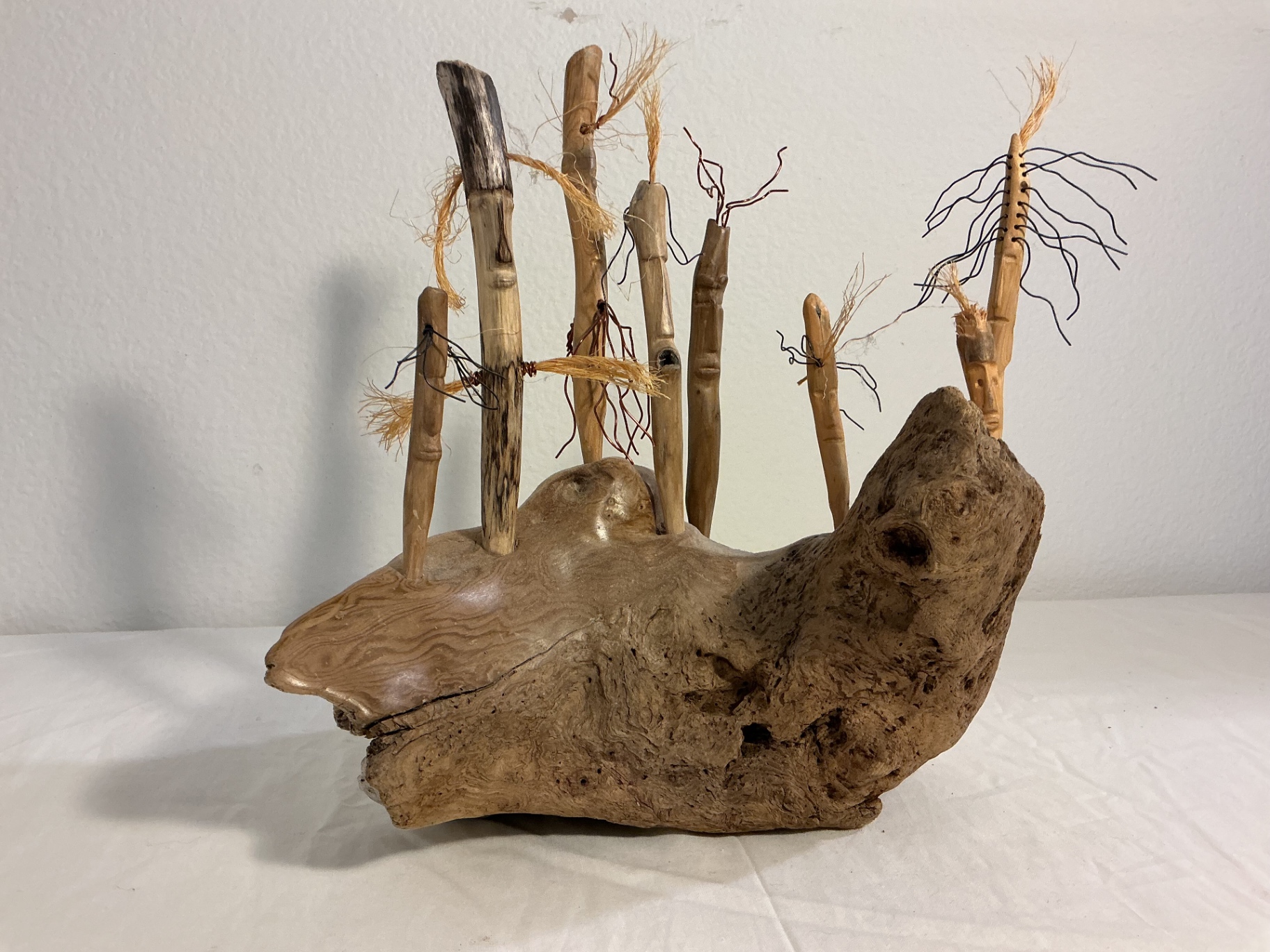 Three Unique Wood carved art - image 5 of 8