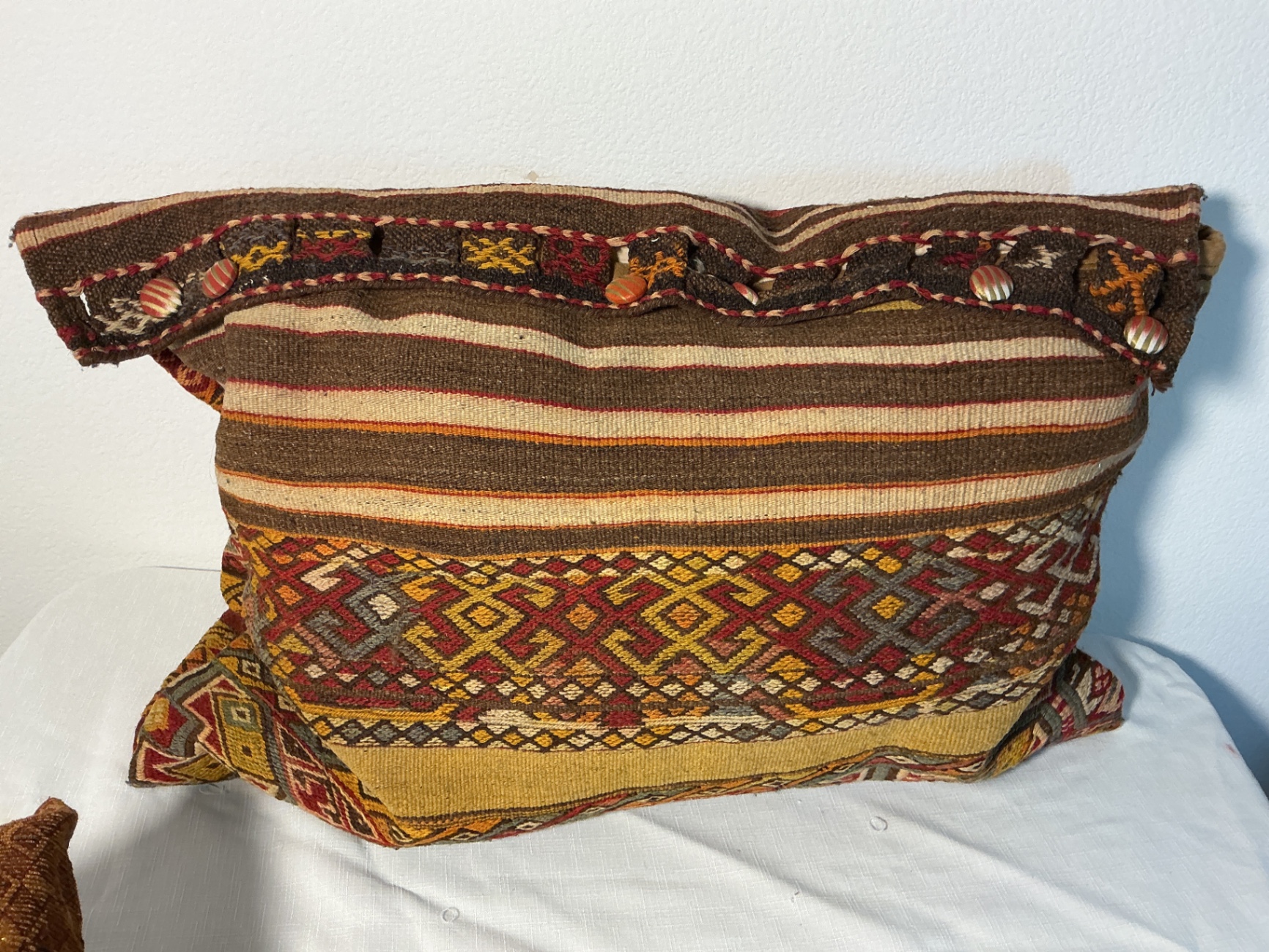 Kilm throw pillow and one other - image 2 of 5
