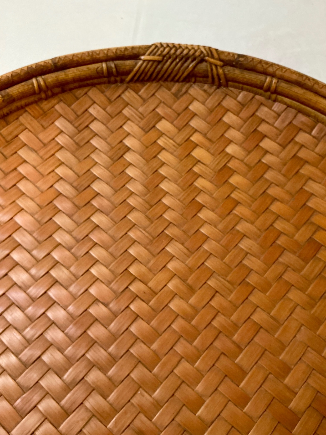Woven baskets with Ostrich Eggs - image 3 of 7
