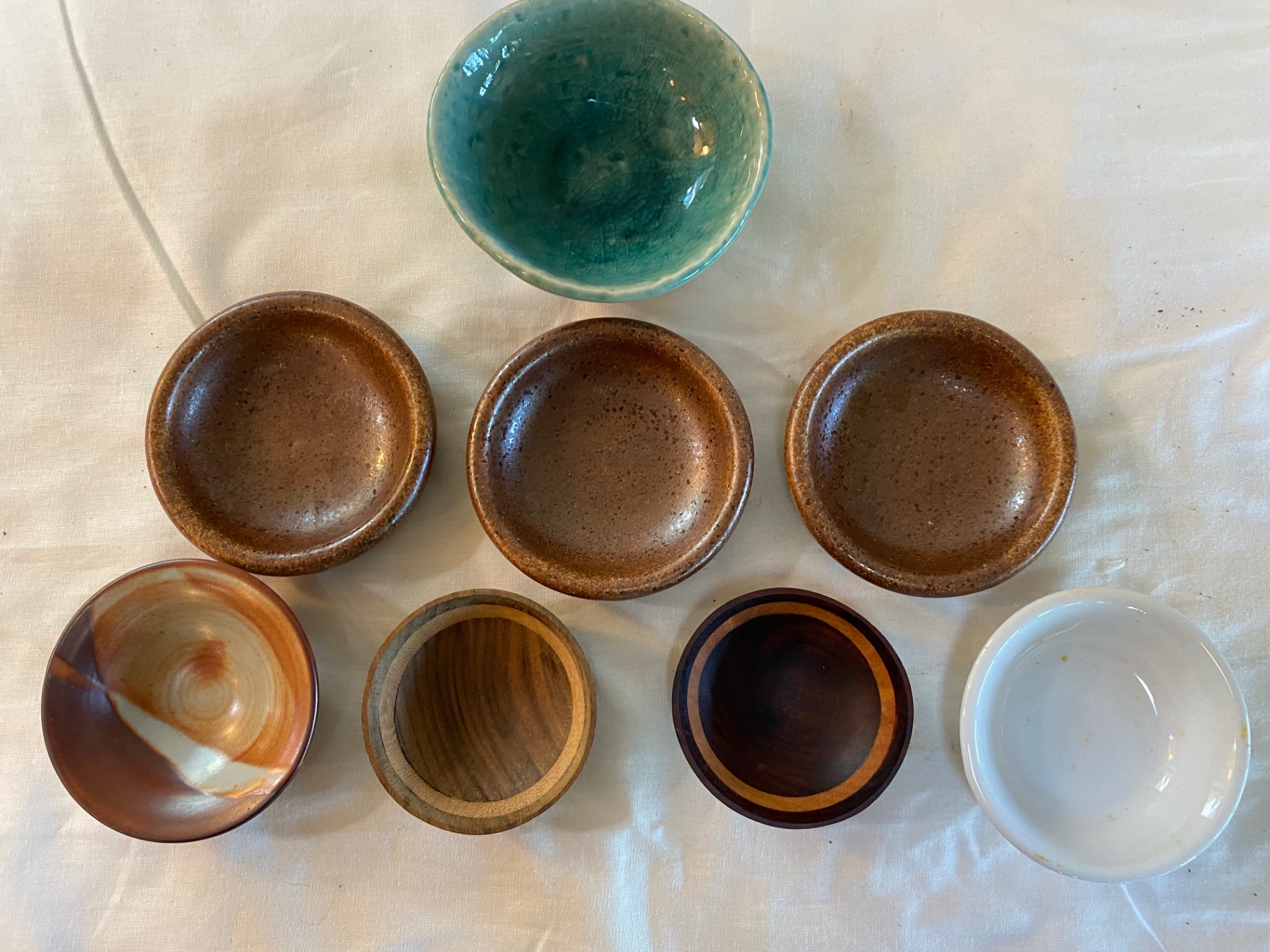 Hand Made pottery bowls, spoons, and drinking cups - image 21 of 22