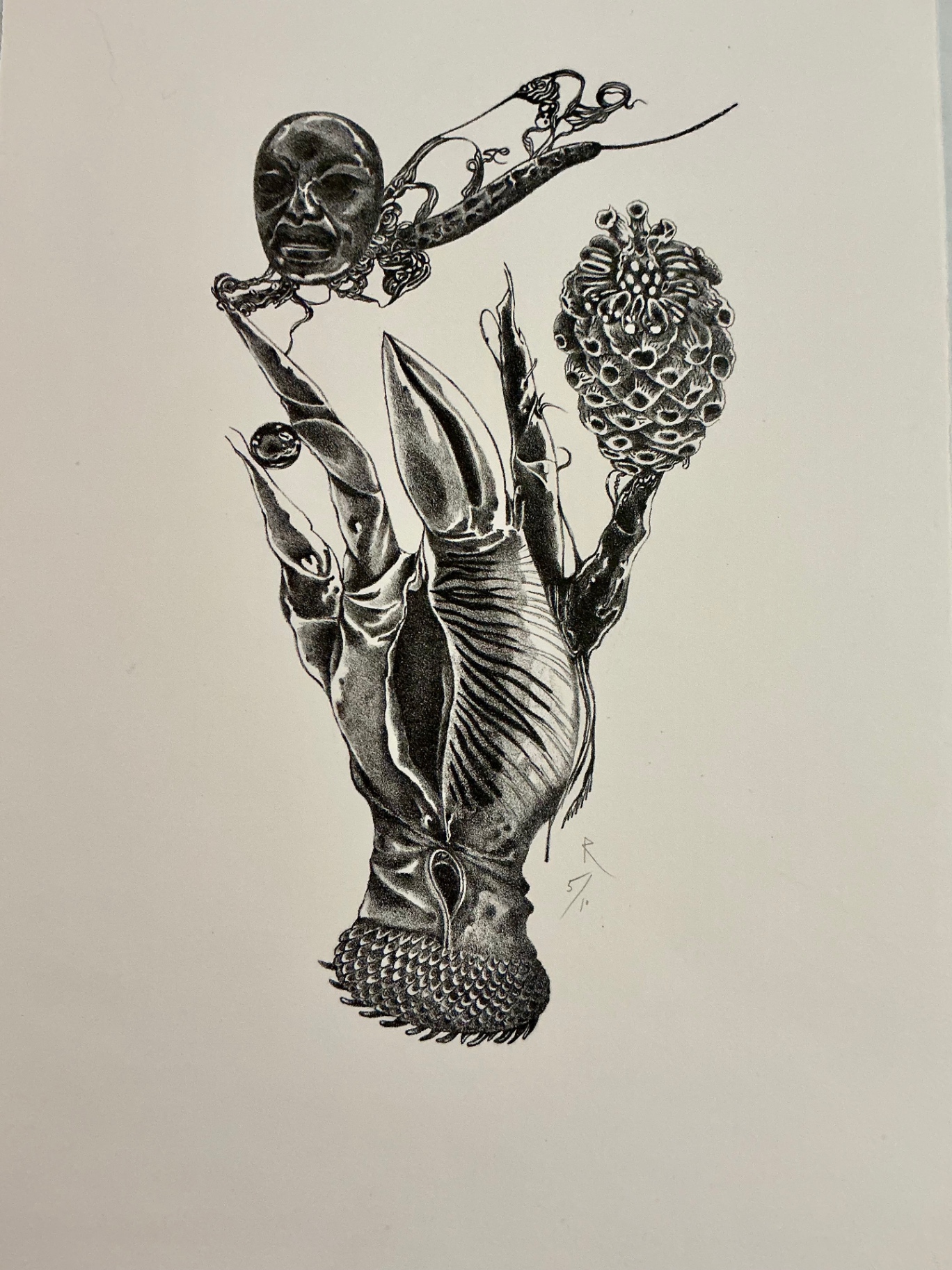 Five numbered prints by Rikki on paper - image 13 of 14