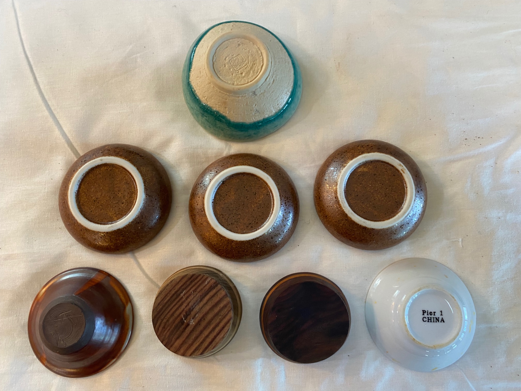 Hand Made pottery bowls, spoons, and drinking cups - image 22 of 22