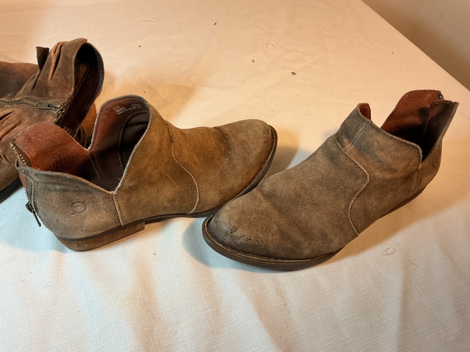 Born Suede Booties - image 9 of 11