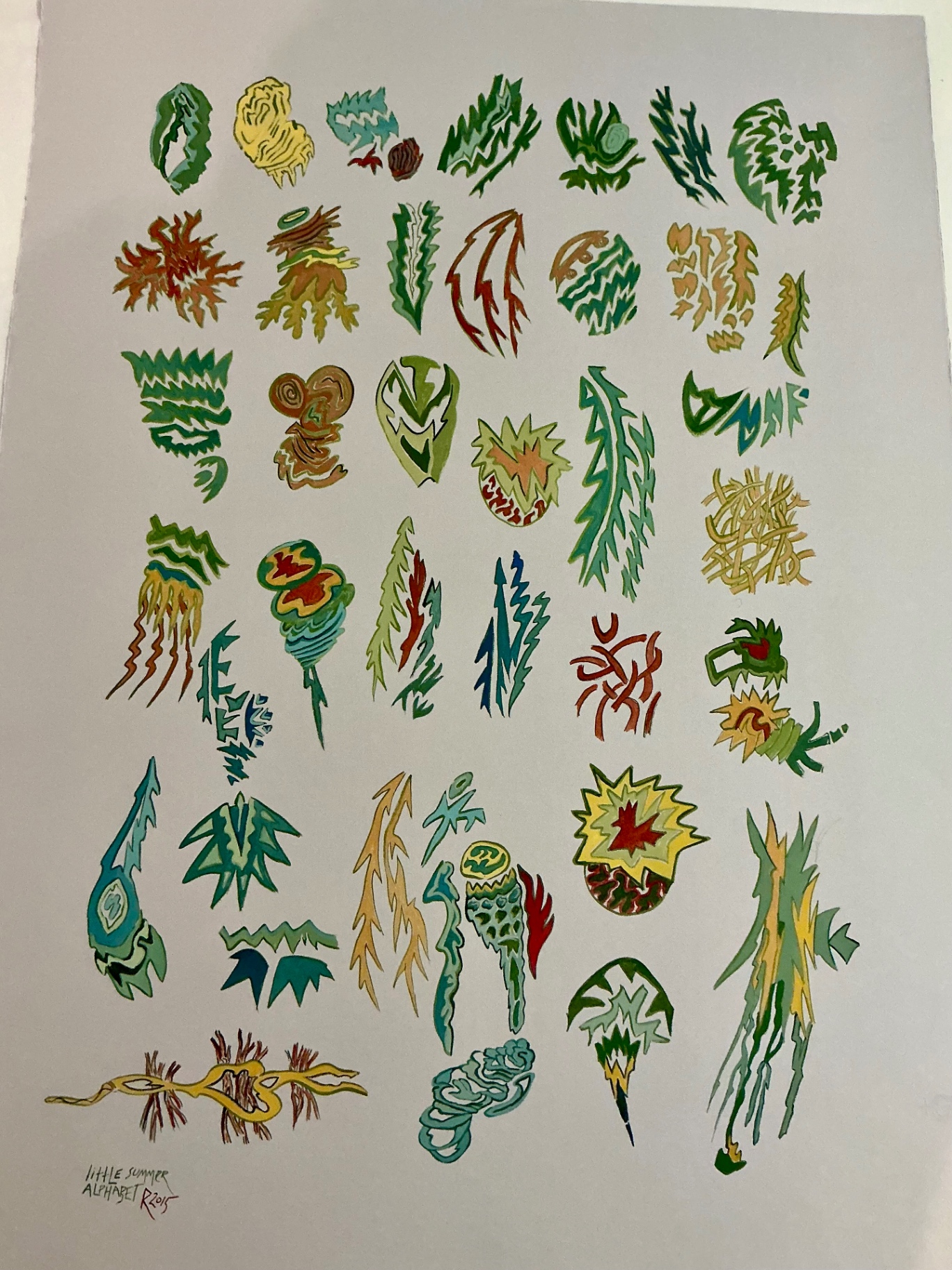 4 More Originals by Rikki on paper - image 8 of 9