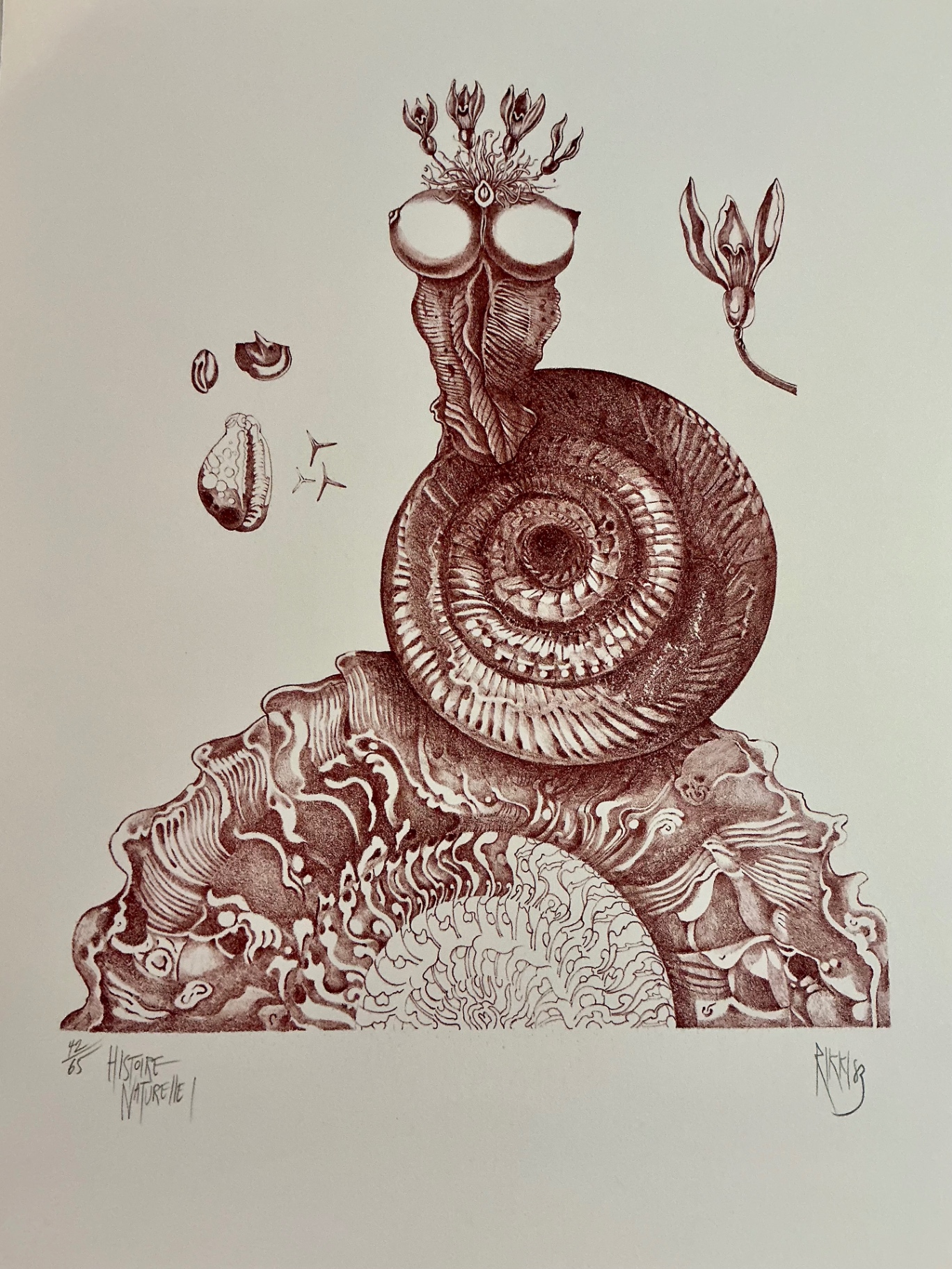 Five numbered prints by Rikki on paper - image 7 of 14