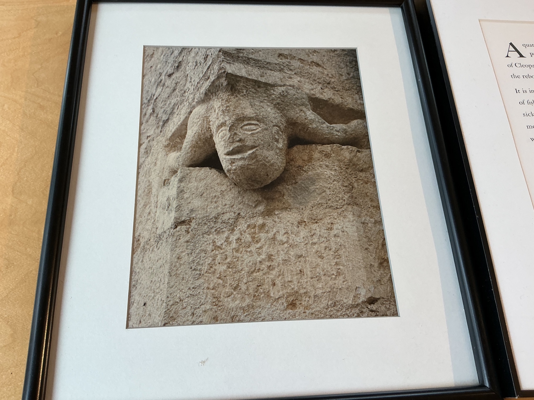 4 Unique B & W Photos, framed or matted - image 2 of 5