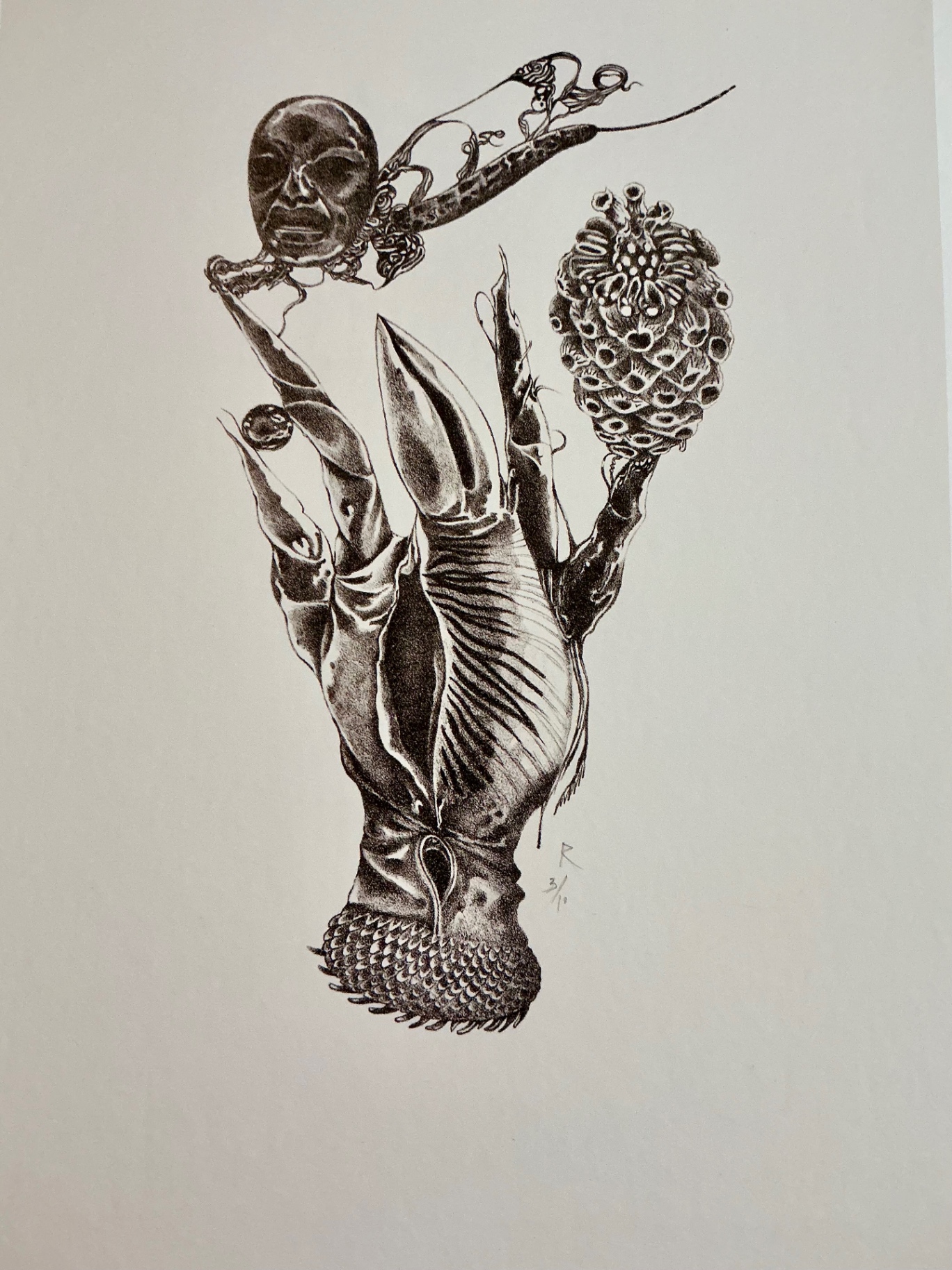 4 Numbered Prints by Rikki on paper - image 2 of 12