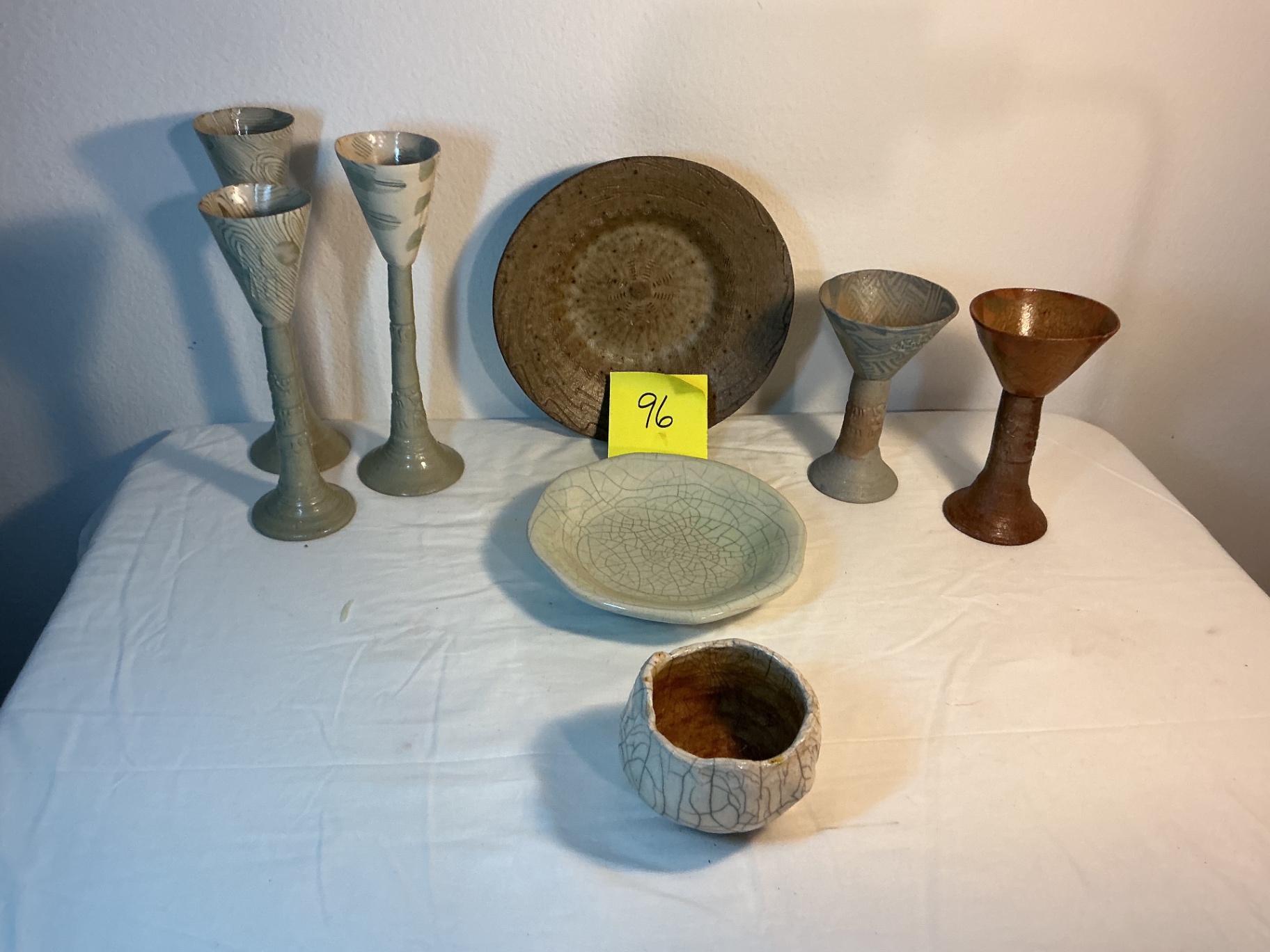 Unique Pottery Goblets, chalices, bowls - image 1 of 11