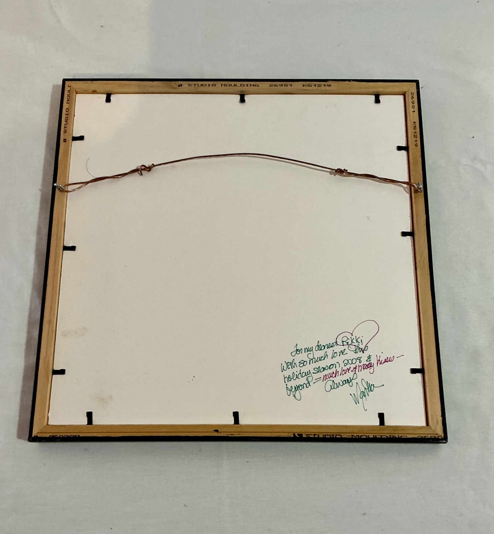 3 Unique Framed Artwork, two autographed by artist - image 11 of 12