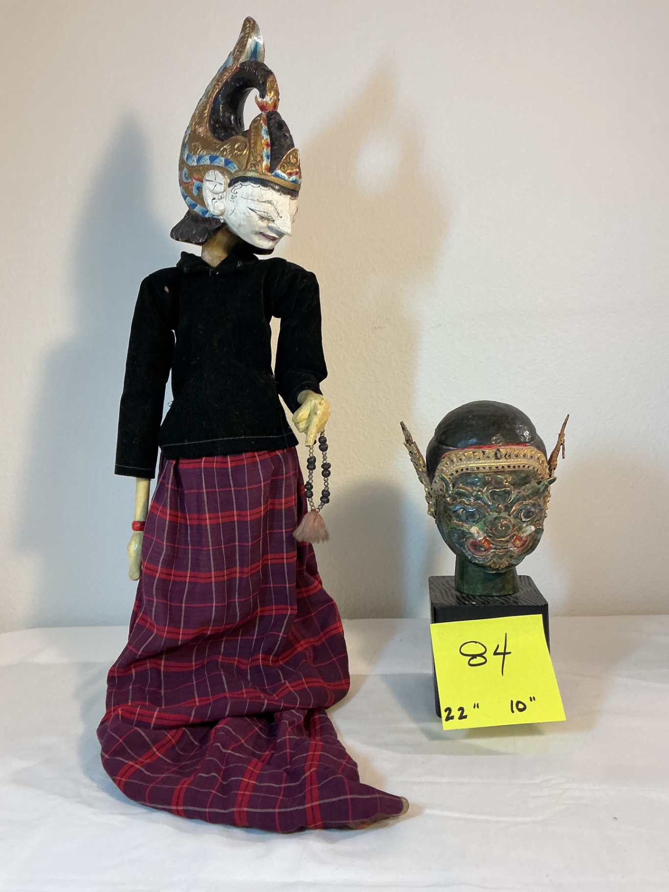Balinese Wooden Puppets #5 - image 1 of 7