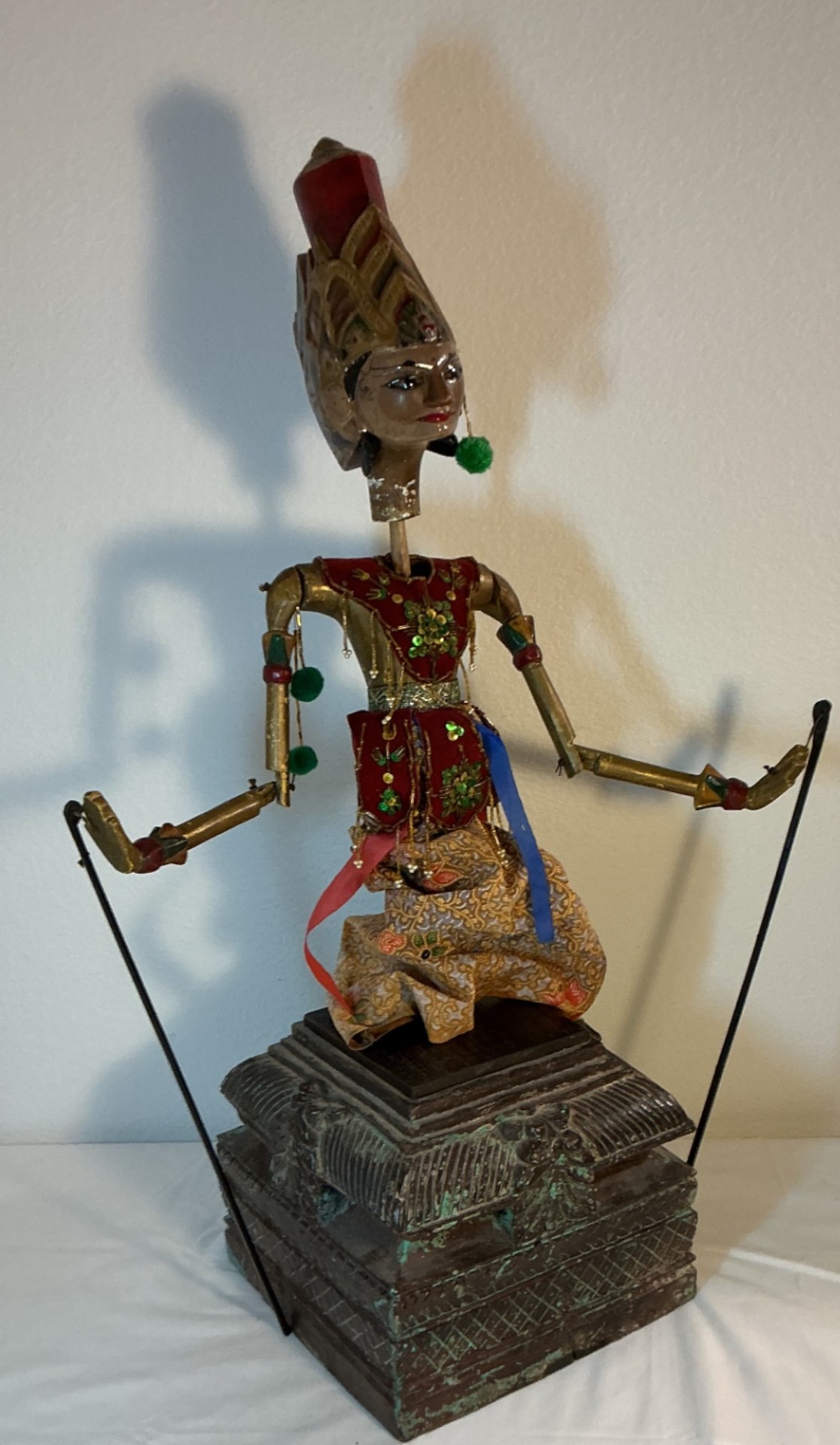 Balinese Wooden Puppet #1 - image 1 of 7