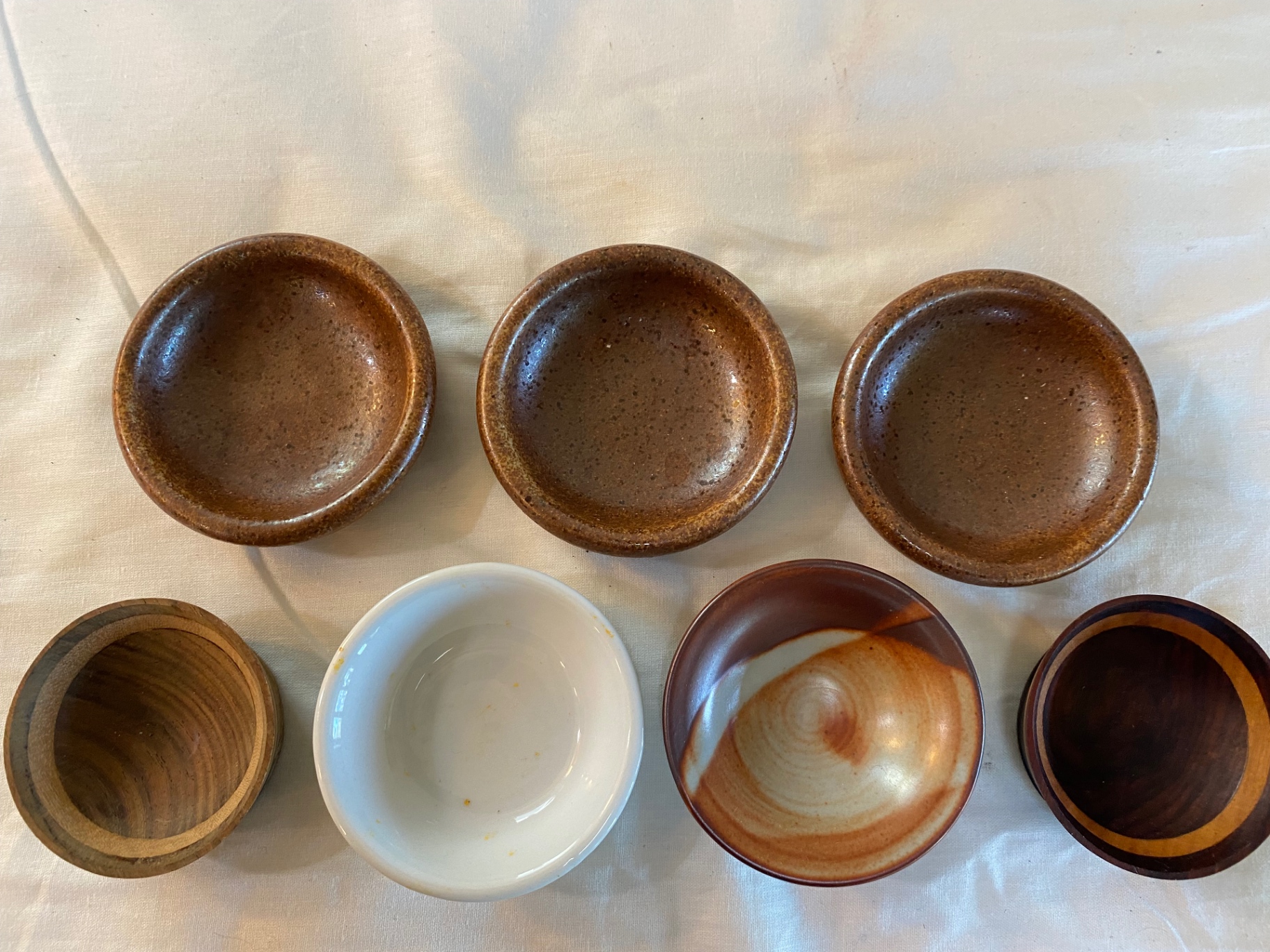 Hand Made pottery bowls, spoons, and drinking cups - image 12 of 22