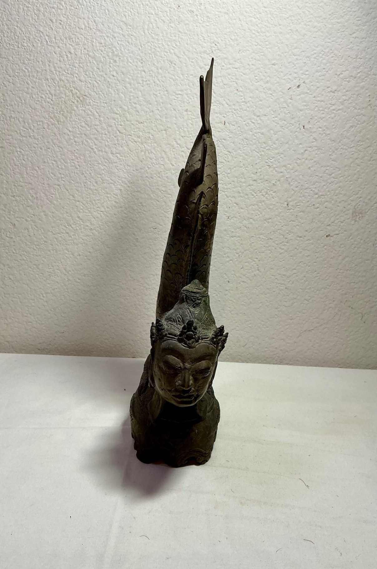 Bronze Dragon Fish Sculpture and Door Knocker - image 2 of 6