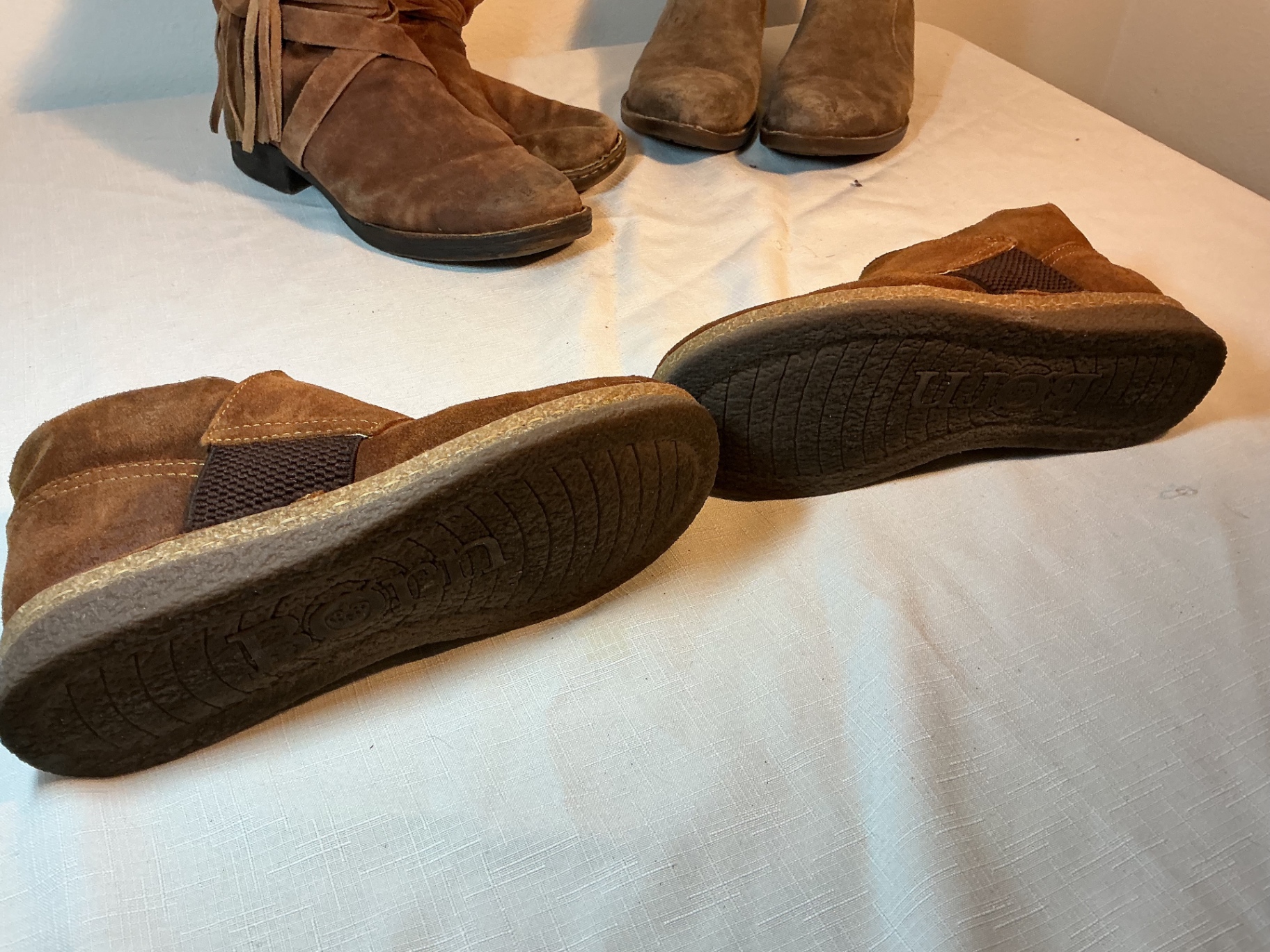 Born Suede Booties - image 6 of 11