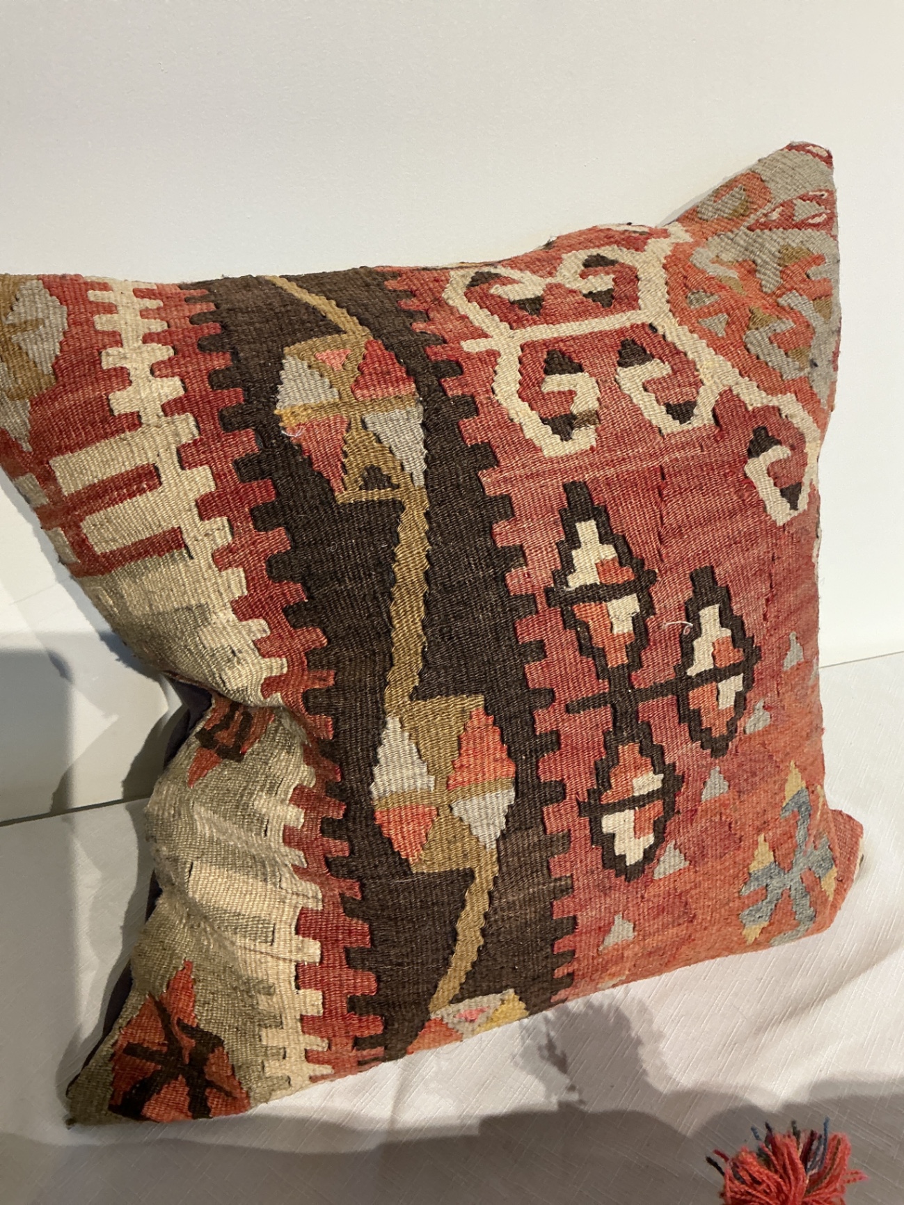 Three unique throw pillows, one Kilm - image 2 of 5