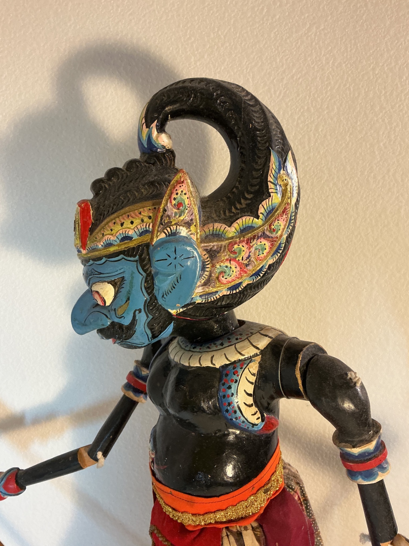 Balinese wooden Puppet #2 - image 5 of 7
