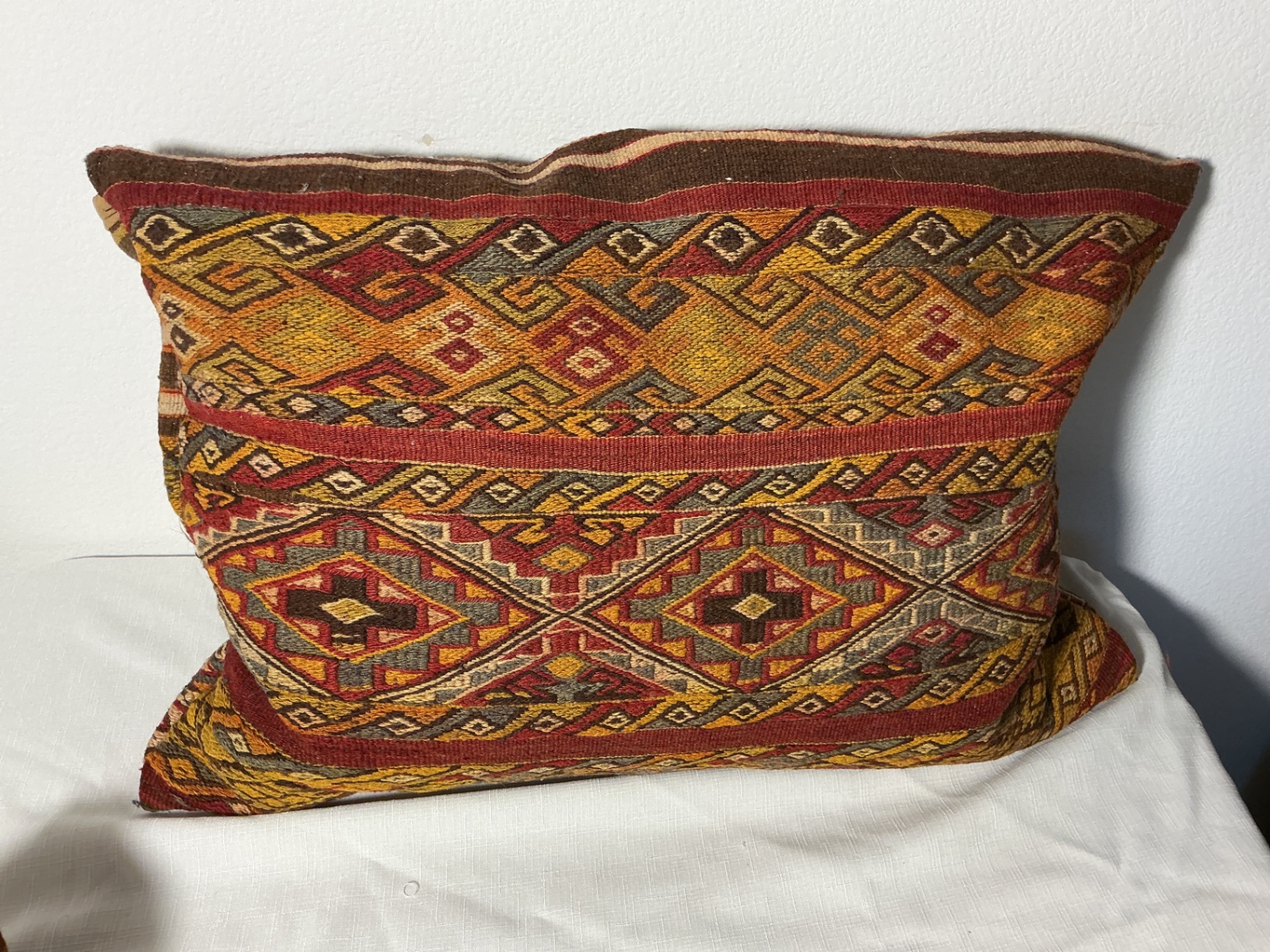 Kilm throw pillow and one other - image 4 of 5