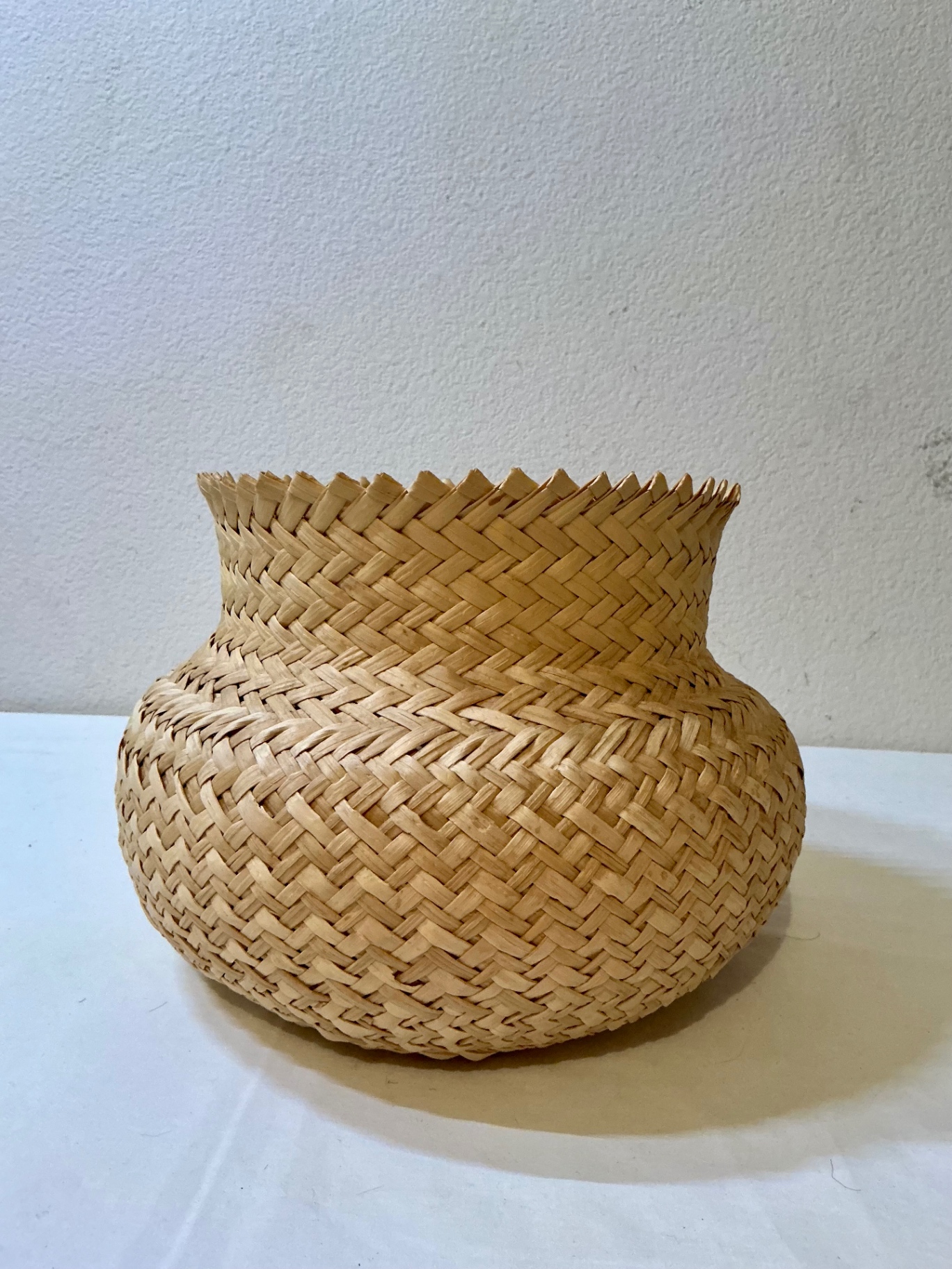 Woven baskets with Ostrich Eggs - image 7 of 7