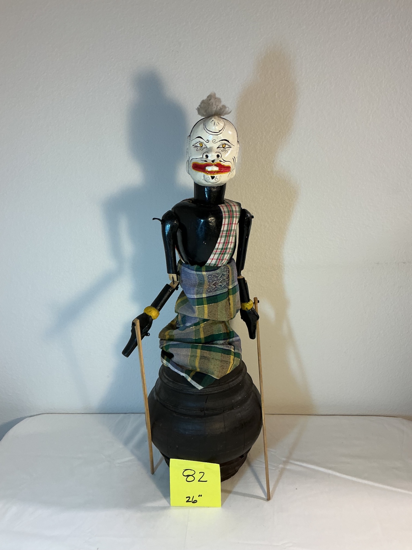 Balinese Wooden Puppet #3 - image 1 of 7