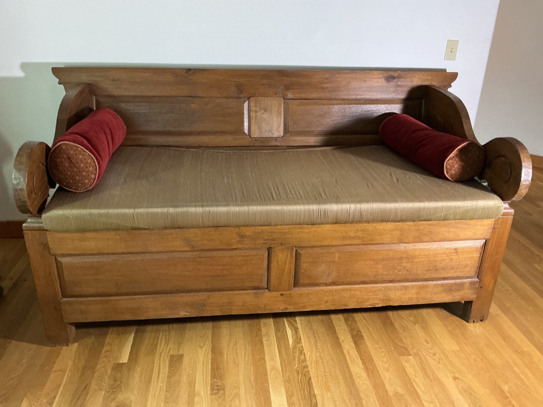 Vintage Indonesian Solid wood Diwan - image 1 of 8