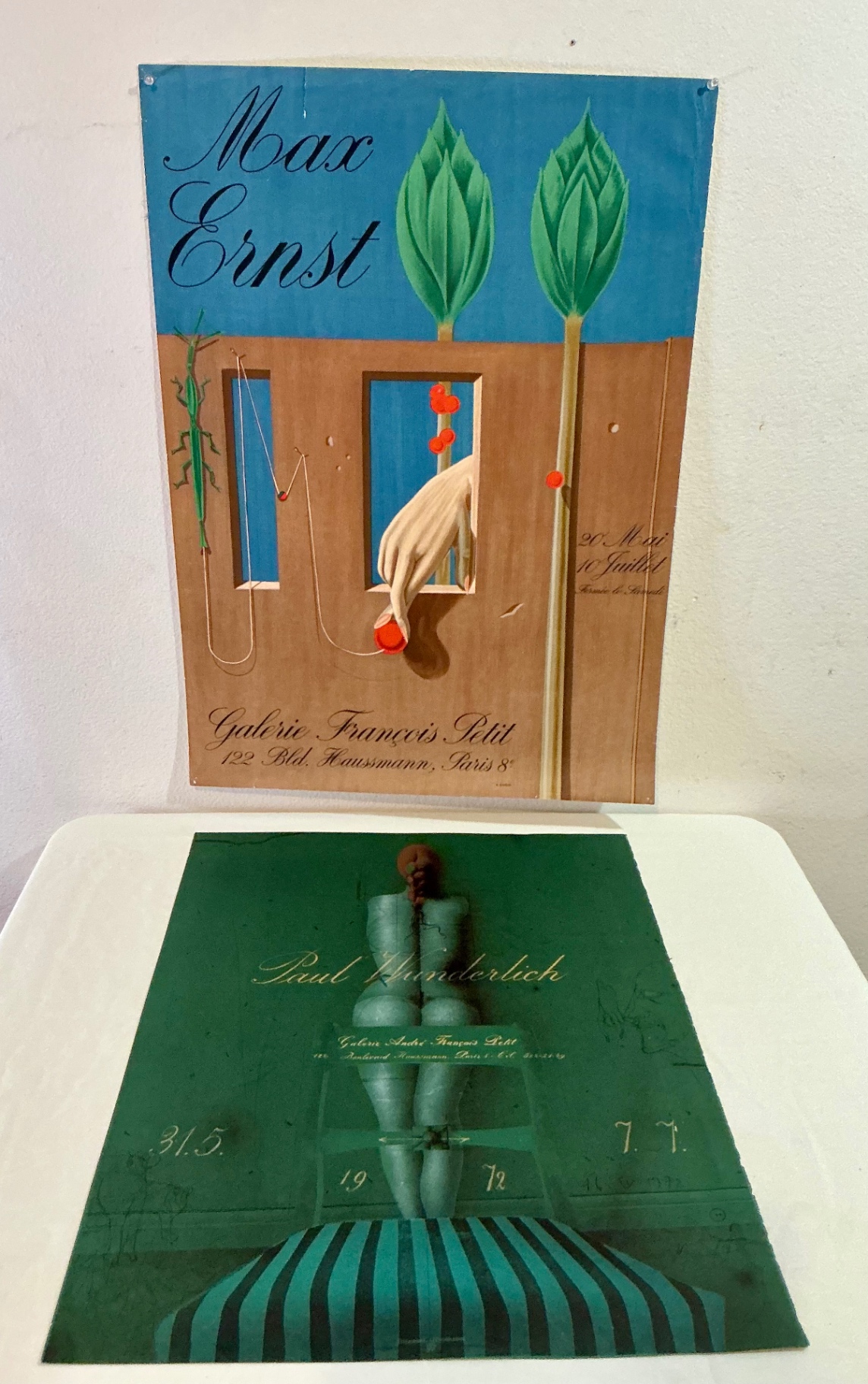 Two Vintage French posters of Famous Art Exhibitions - image 1 of 4