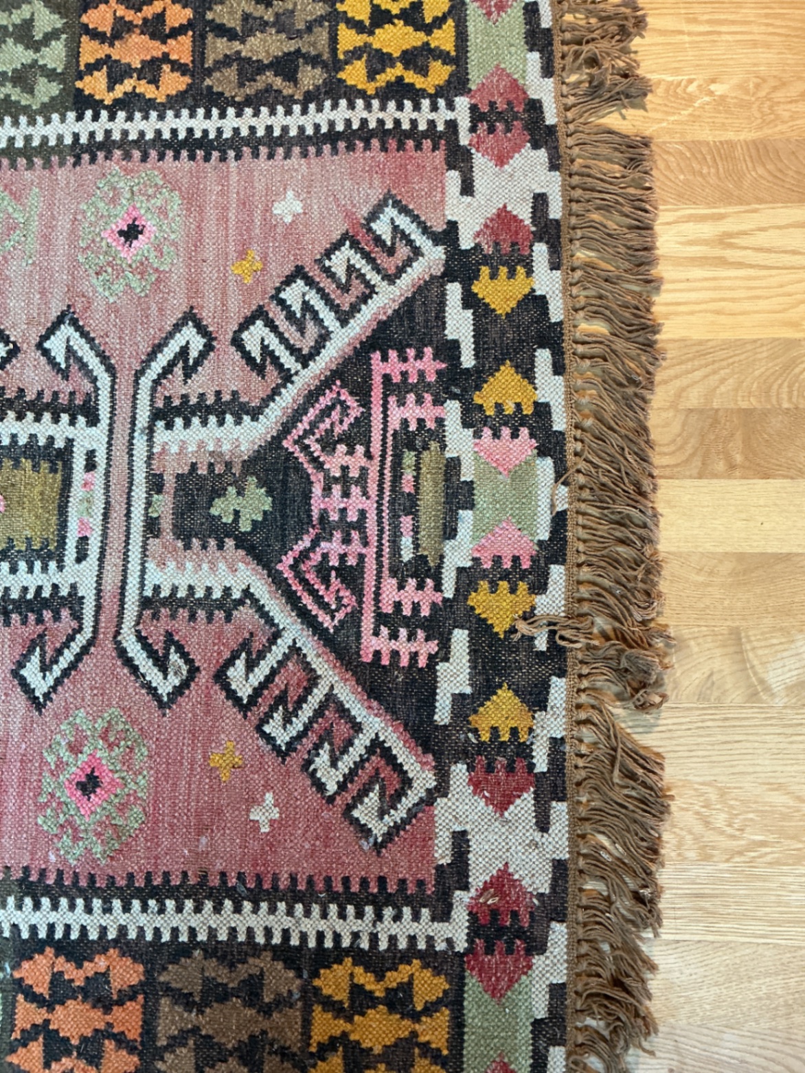 Another Vintage Kilm wall hanging or rug - image 3 of 4