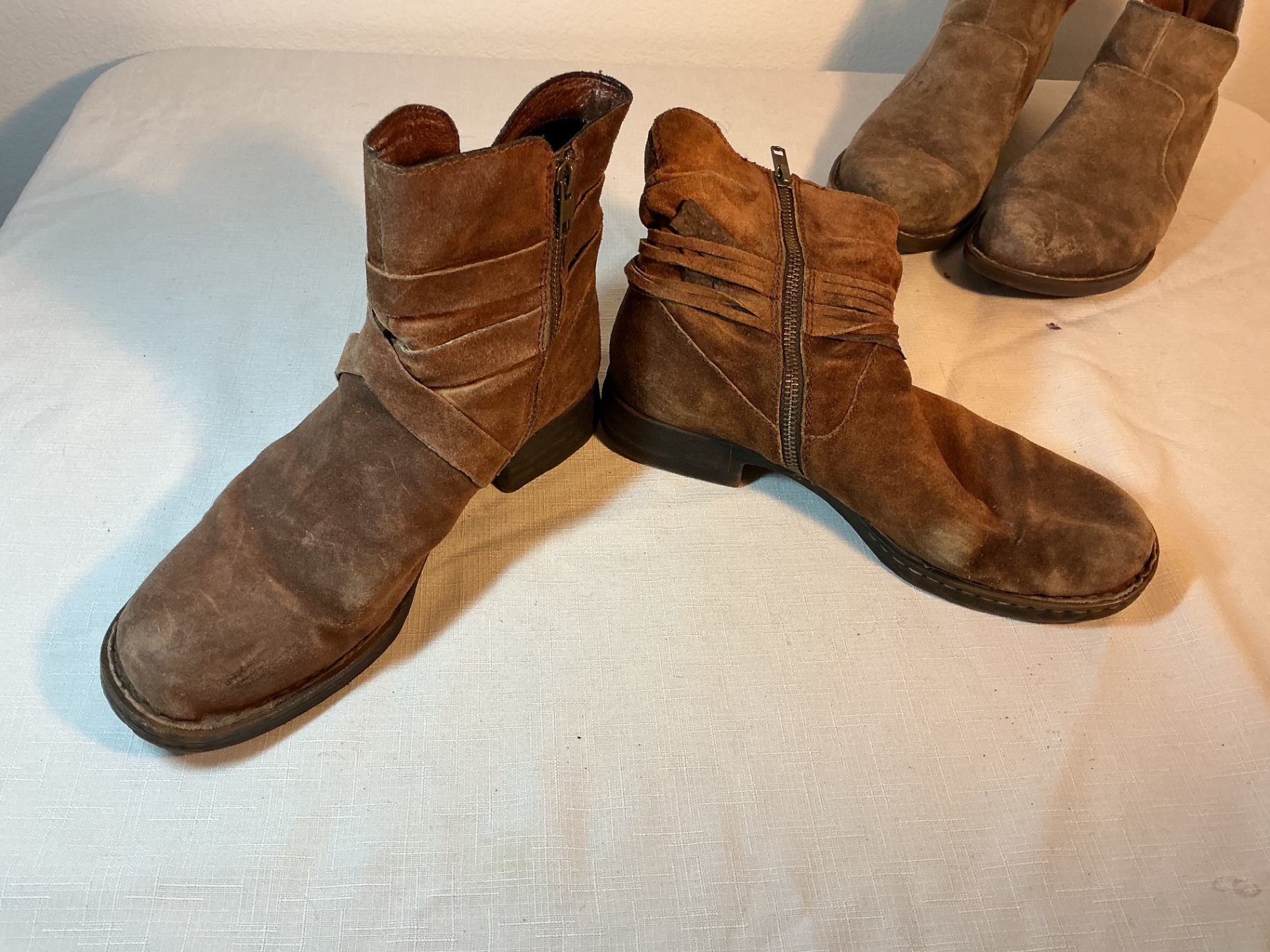 Born Suede Booties - image 7 of 11