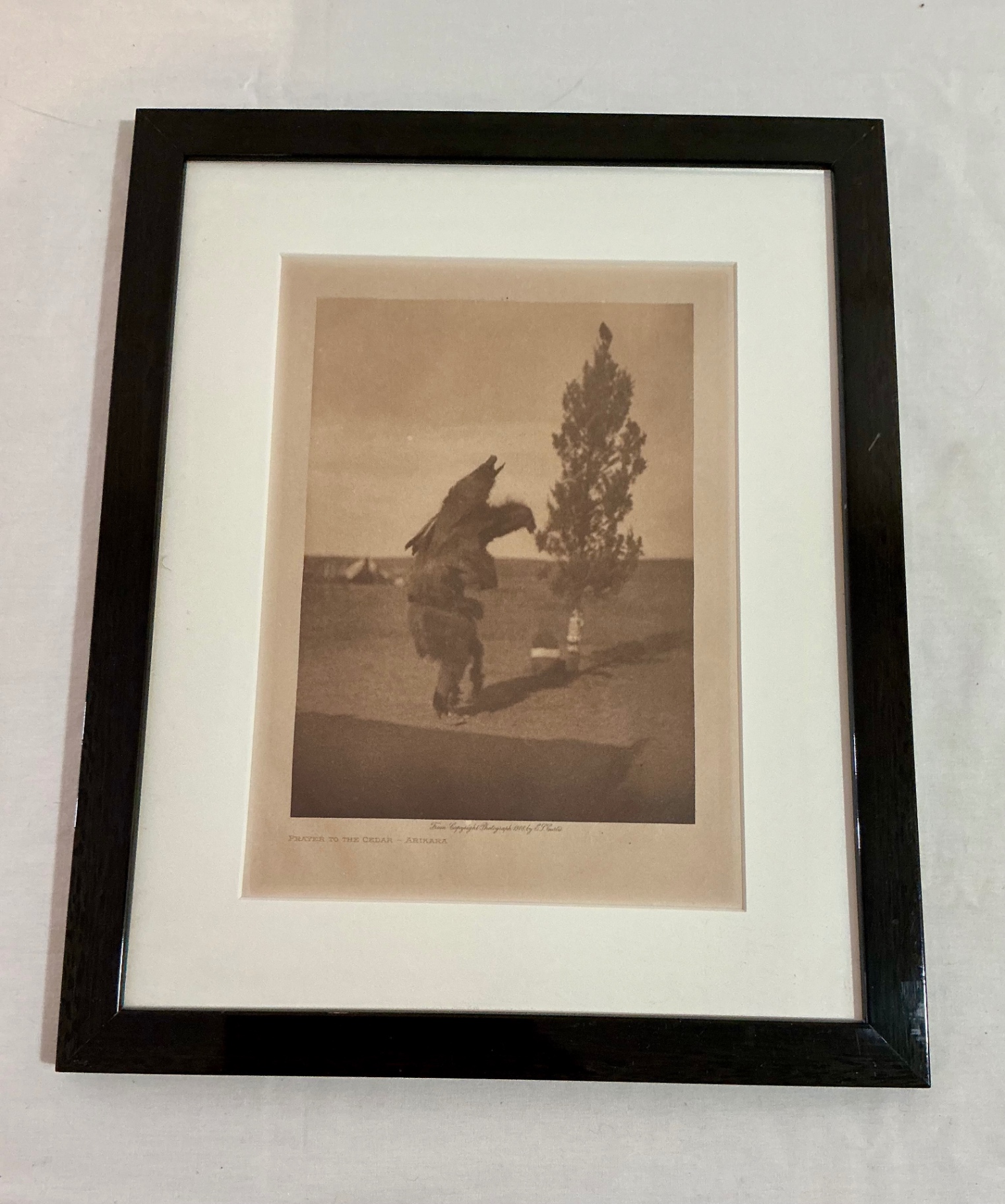 Framed Edward Sheriff Curtis and bonus native themed work - image 9 of 11