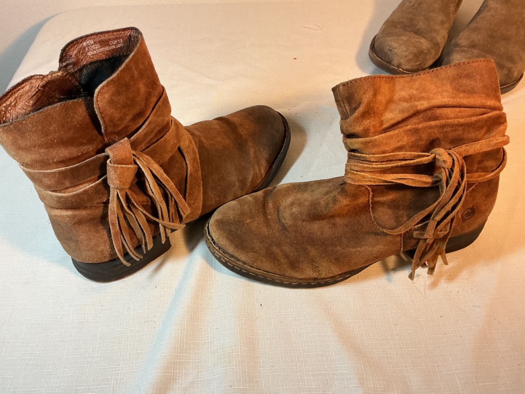 Born Suede Booties - image 8 of 11