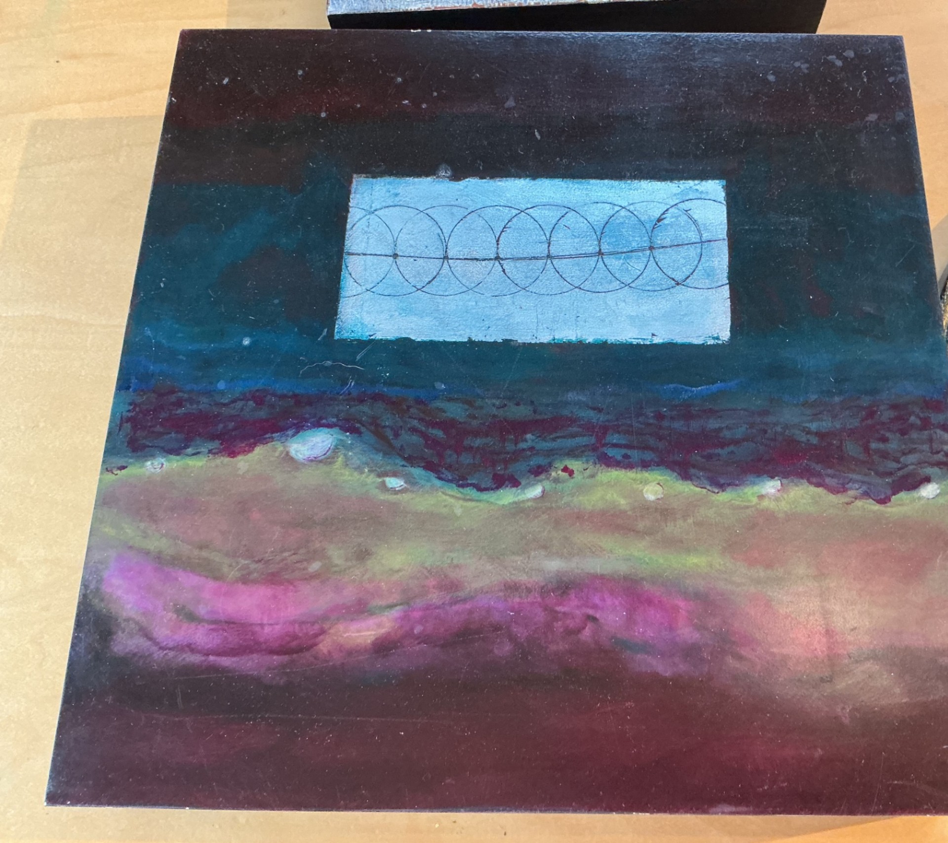 Art on wood and glass, and more - image 1 of 10