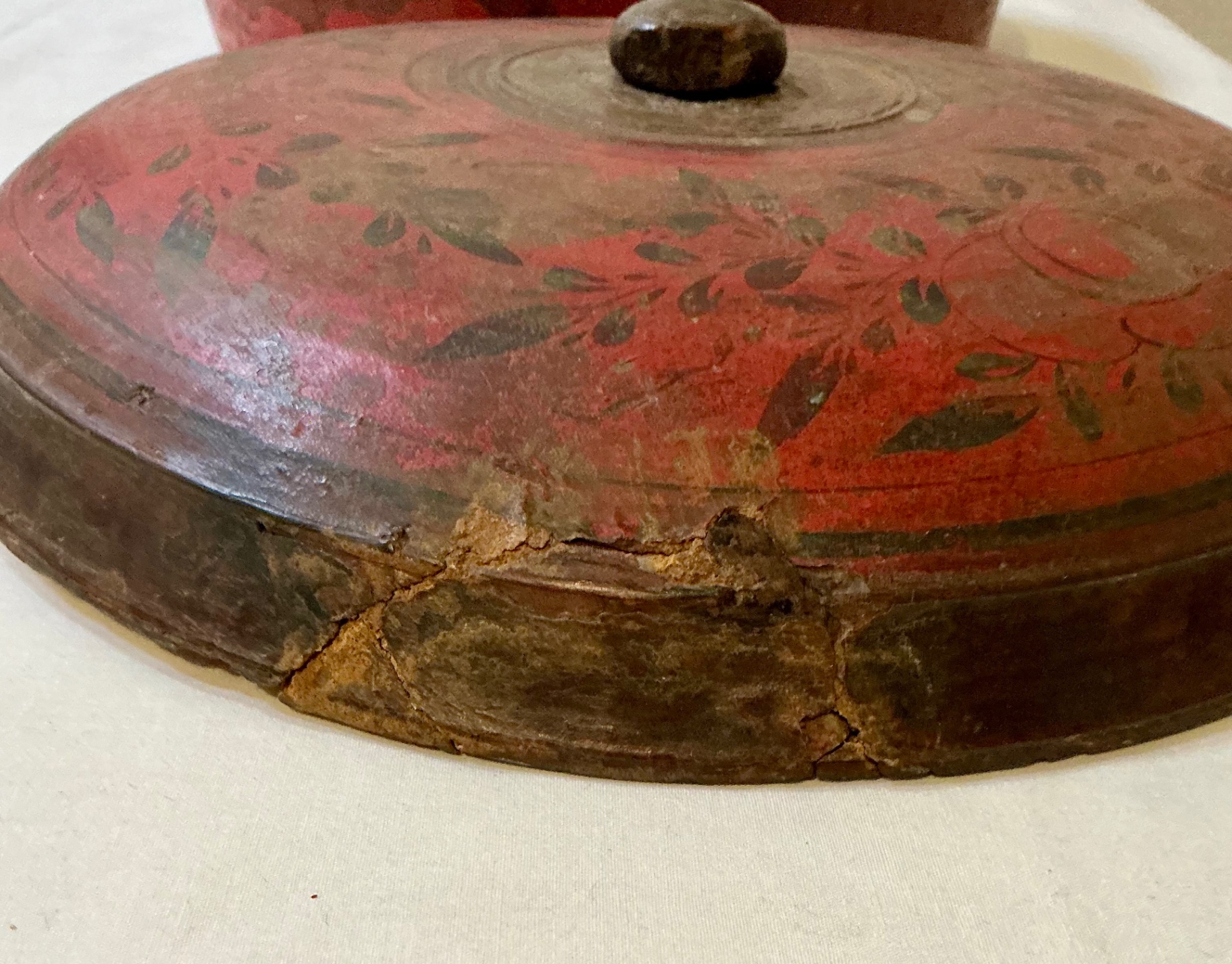 Asian and SE Asian Wood Folk Art Containers - image 6 of 14