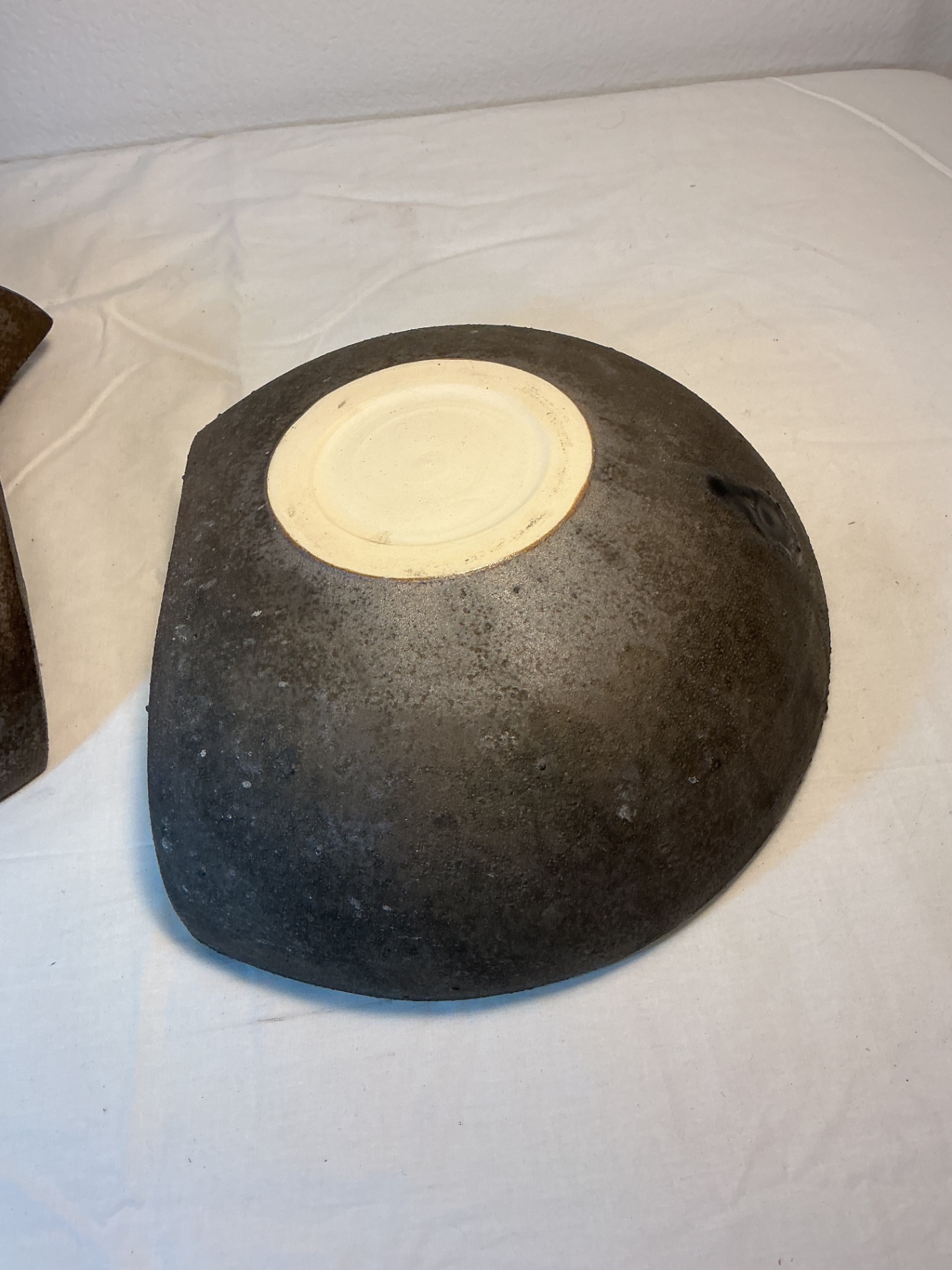 Two very unique pottery bowls, signed - image 6 of 6