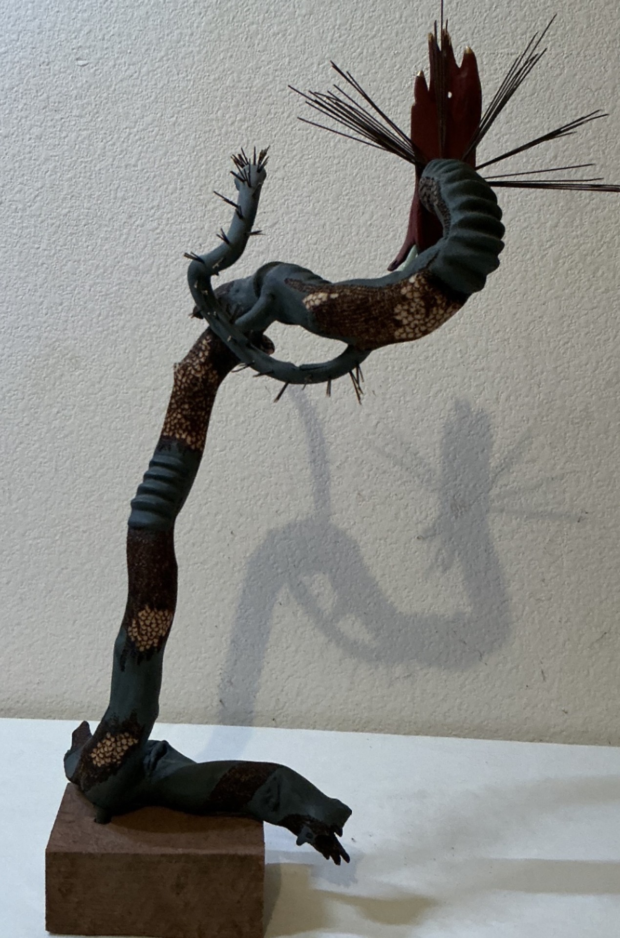 Abstract Wood Sculpture  - image 3 of 4