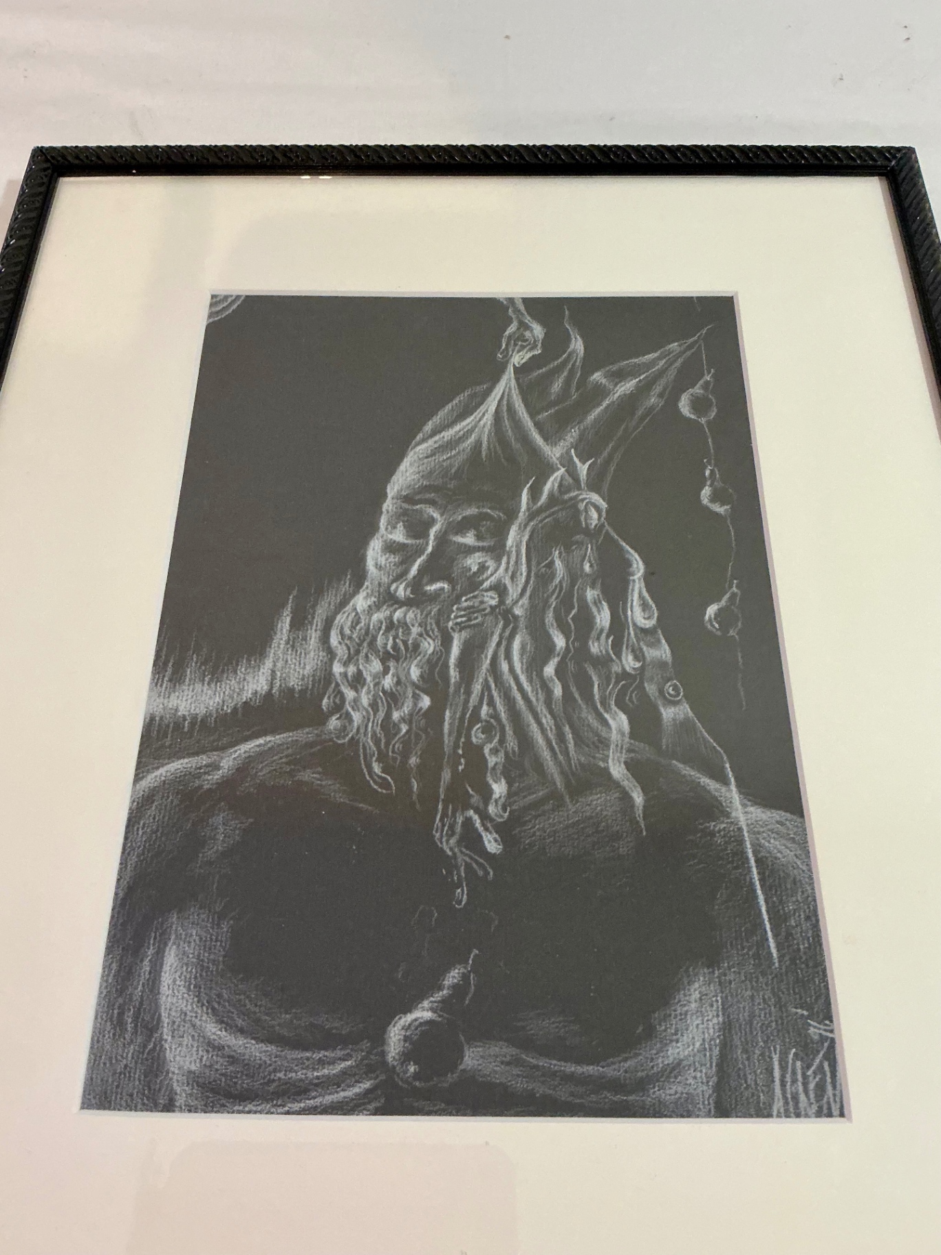 3 Unique Framed Artwork, two autographed by artist - image 3 of 12