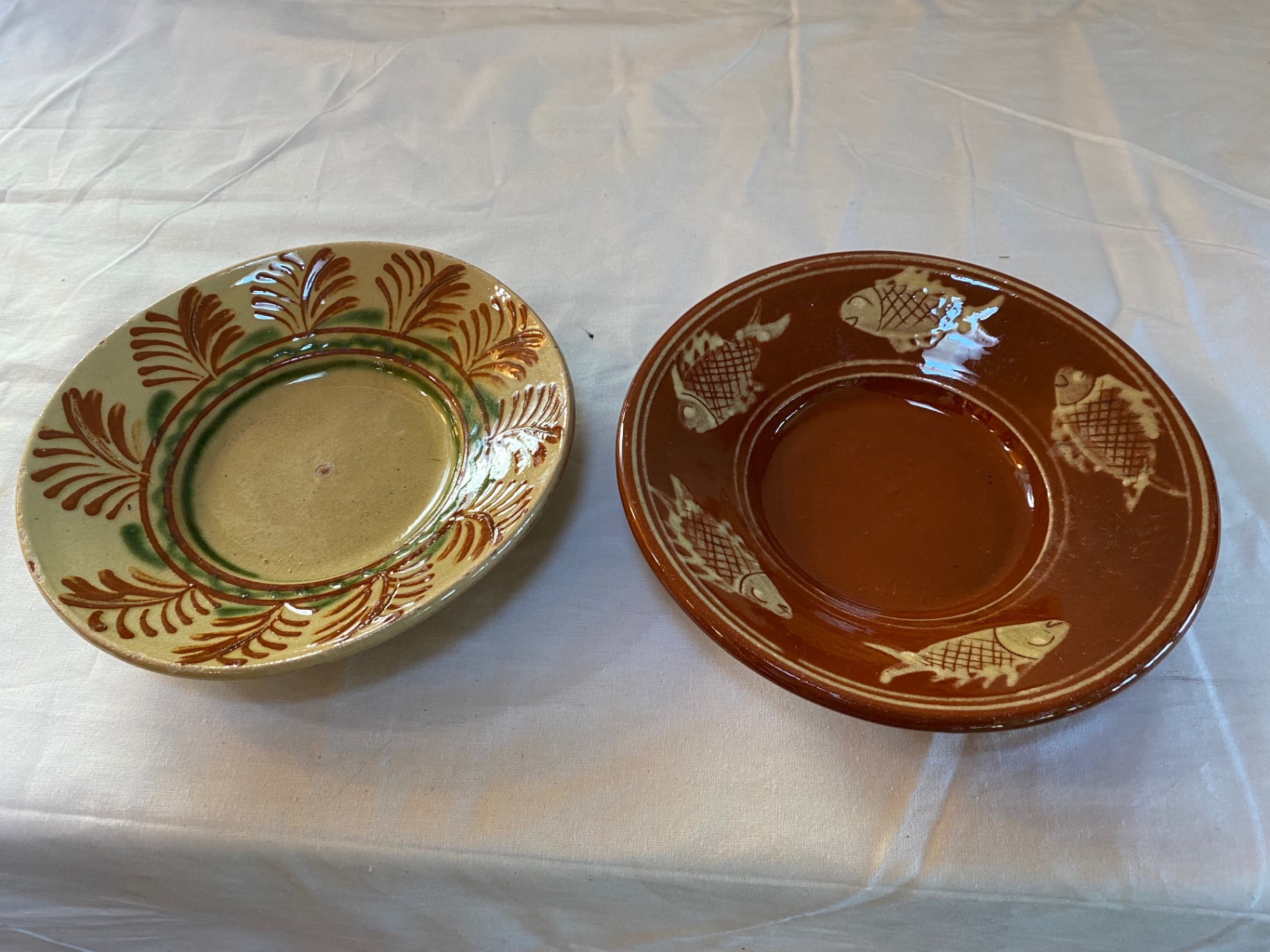 Small Pottery Dishes, Plates and Cups - image 11 of 13