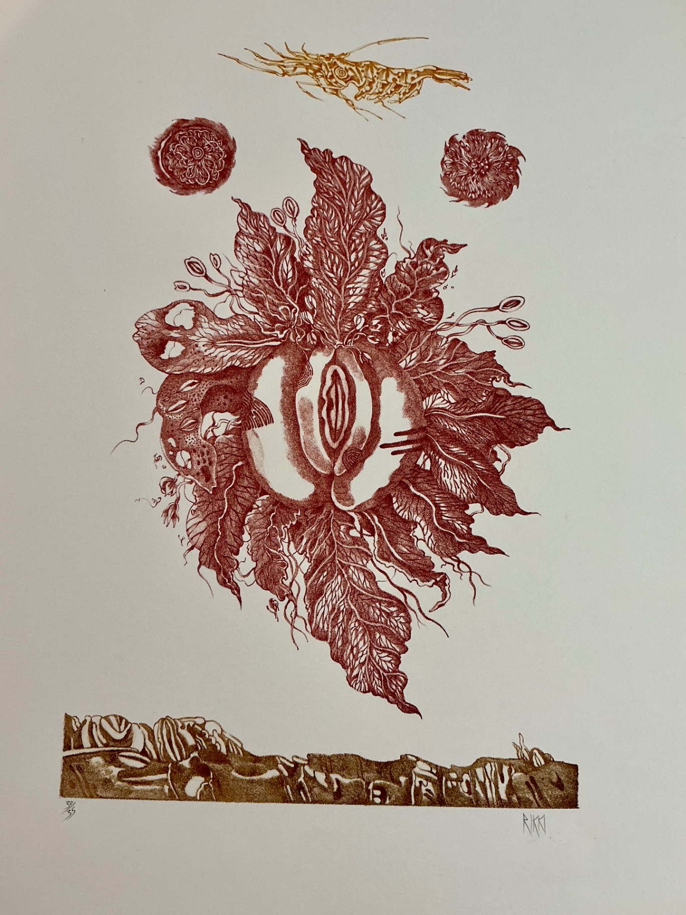 Four numbered prints on paper from Rikki - image 8 of 13