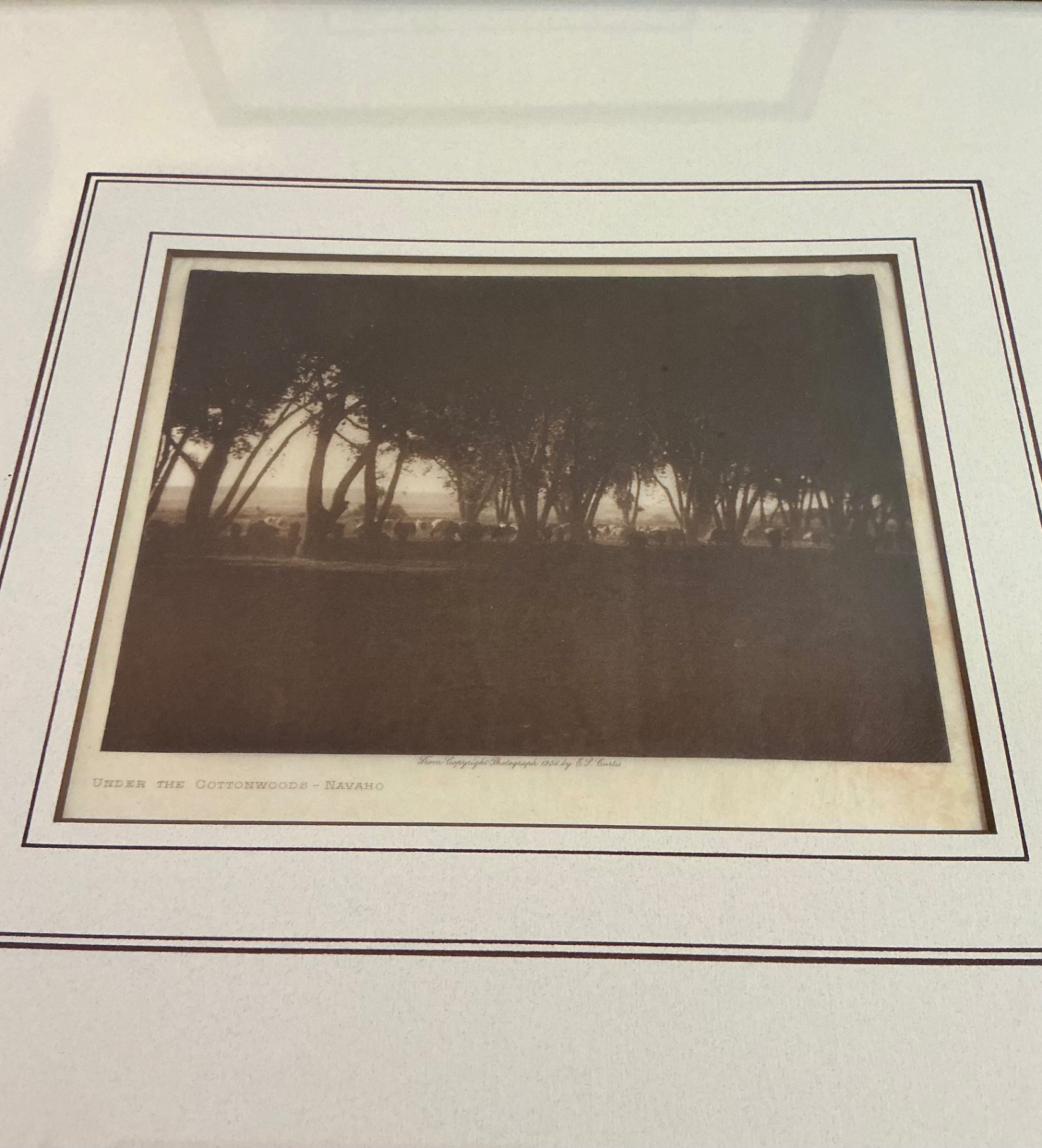 Framed Edward Sheriff Curtis and bonus native themed work - image 2 of 11