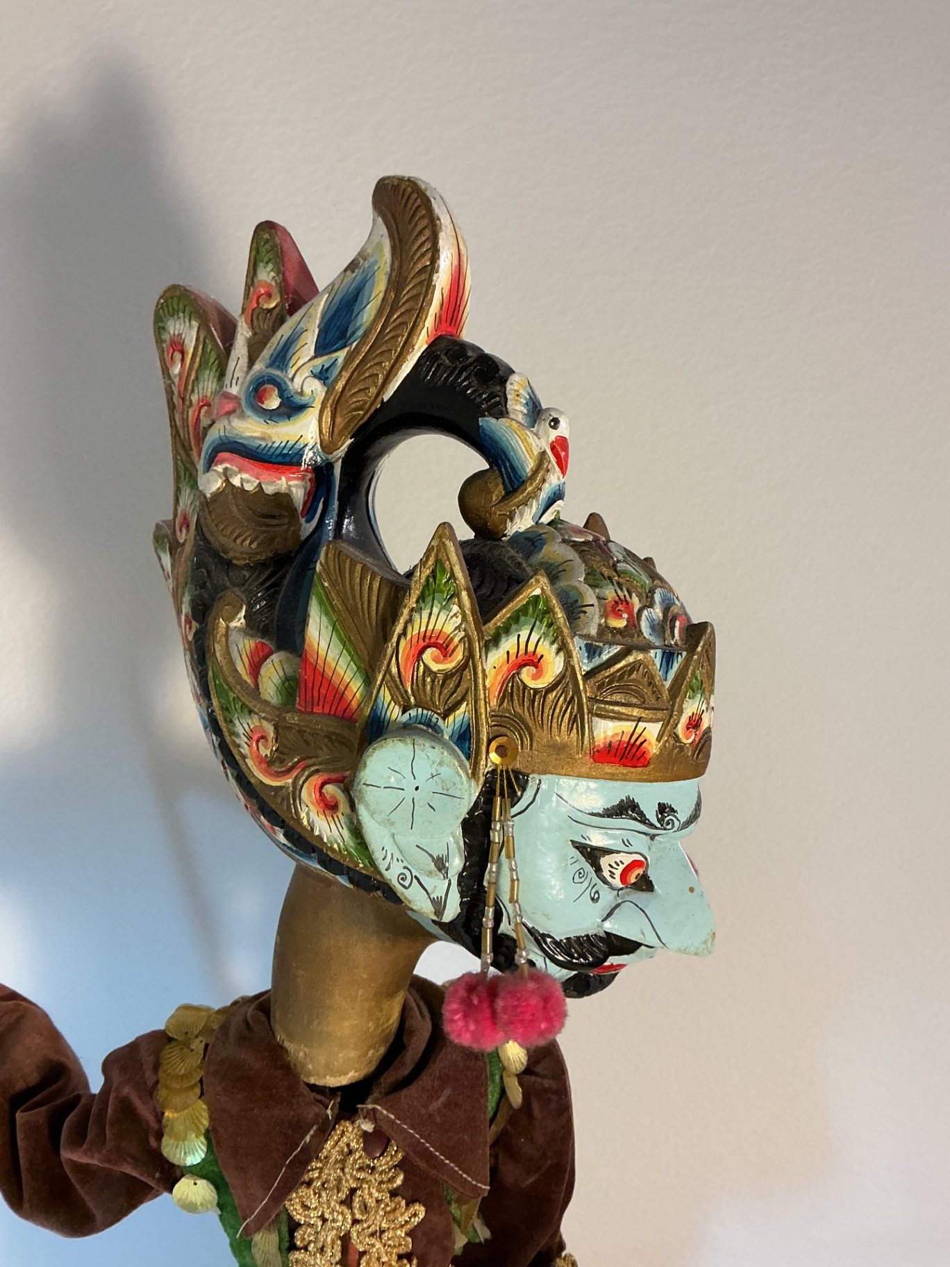 Balinese Wooden Puppet #6 - image 4 of 5