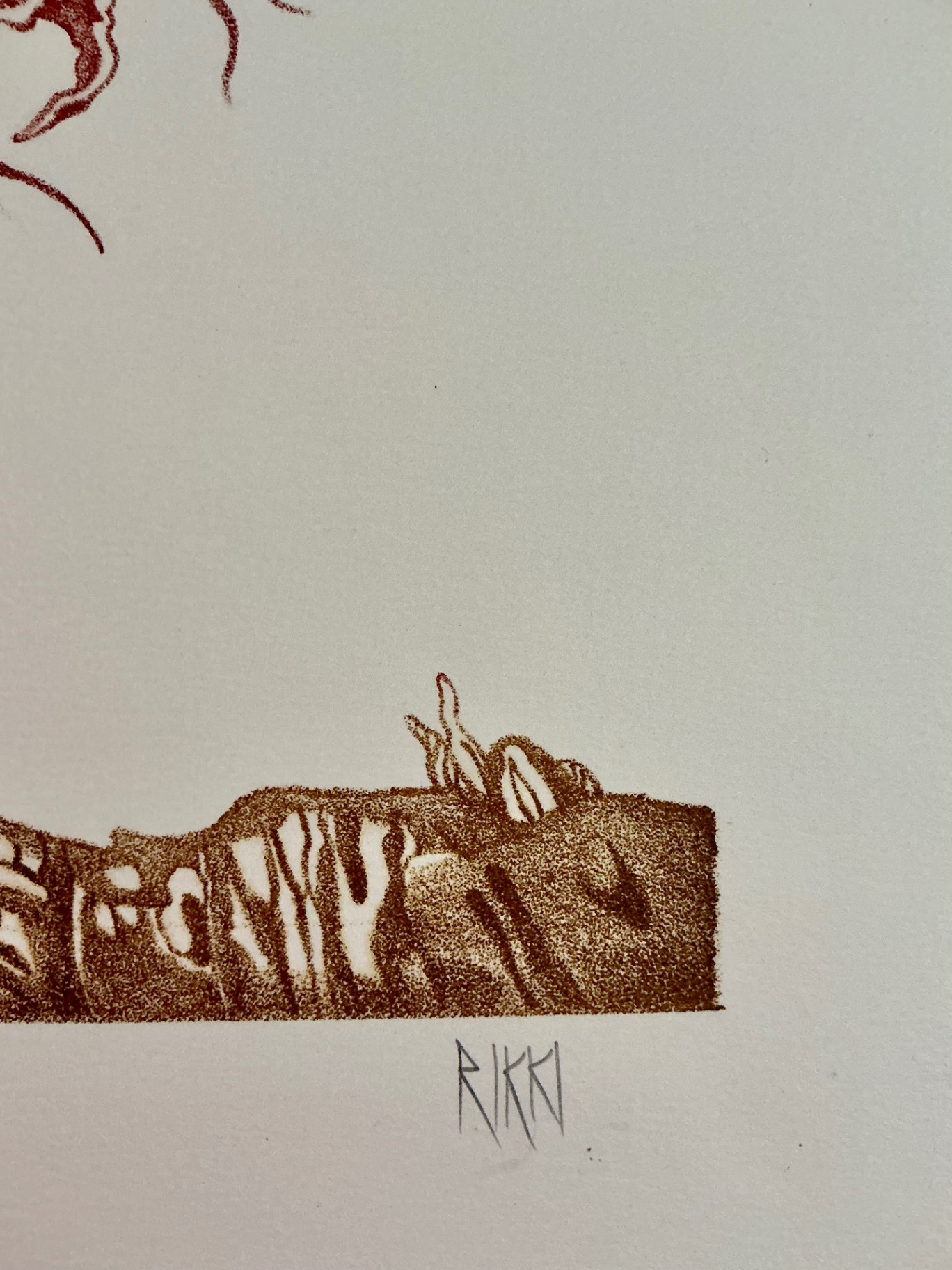 Four numbered prints on paper from Rikki - image 10 of 13