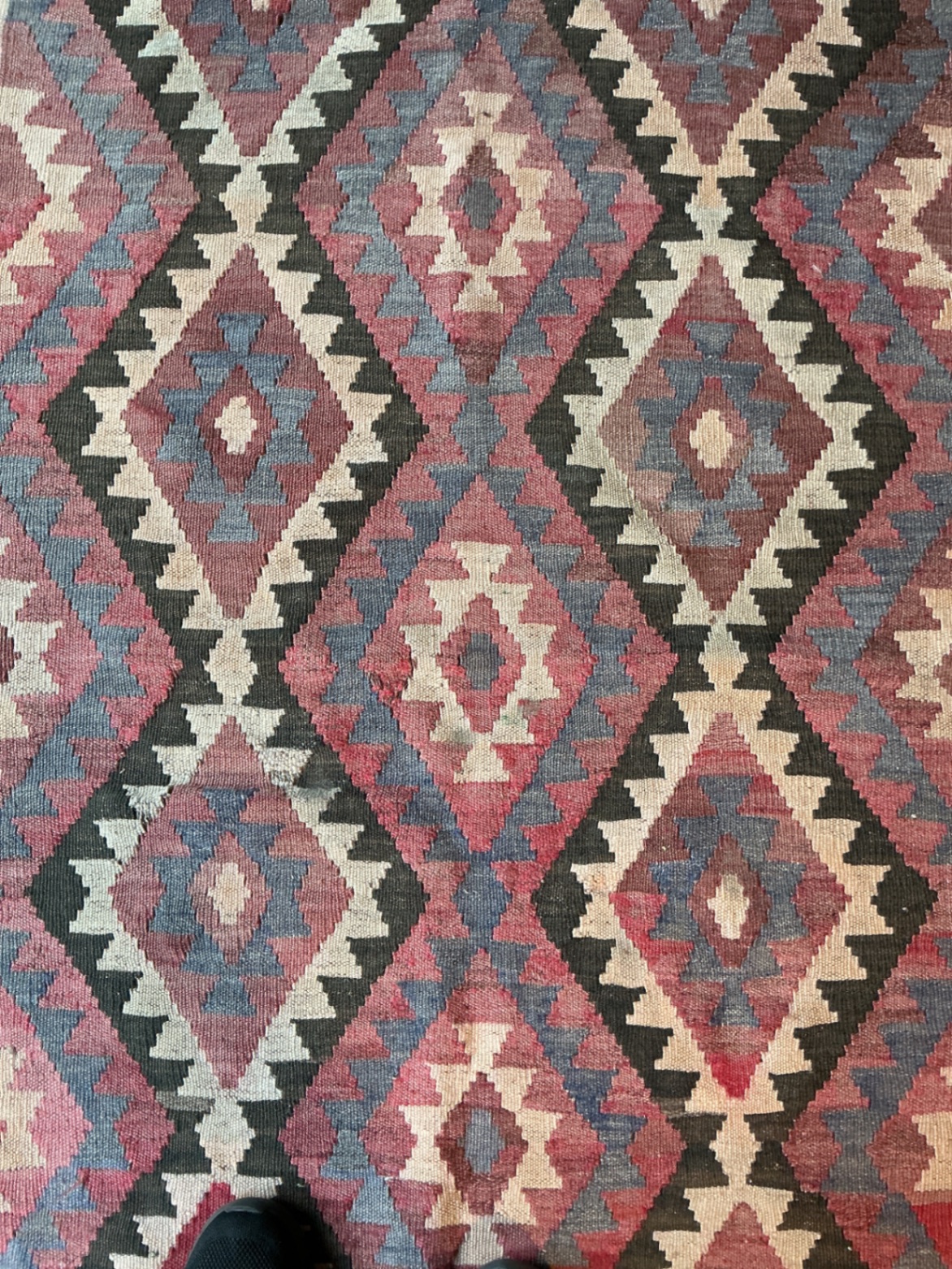 And another vintage Kilm wall hanging or Rug - image 3 of 4