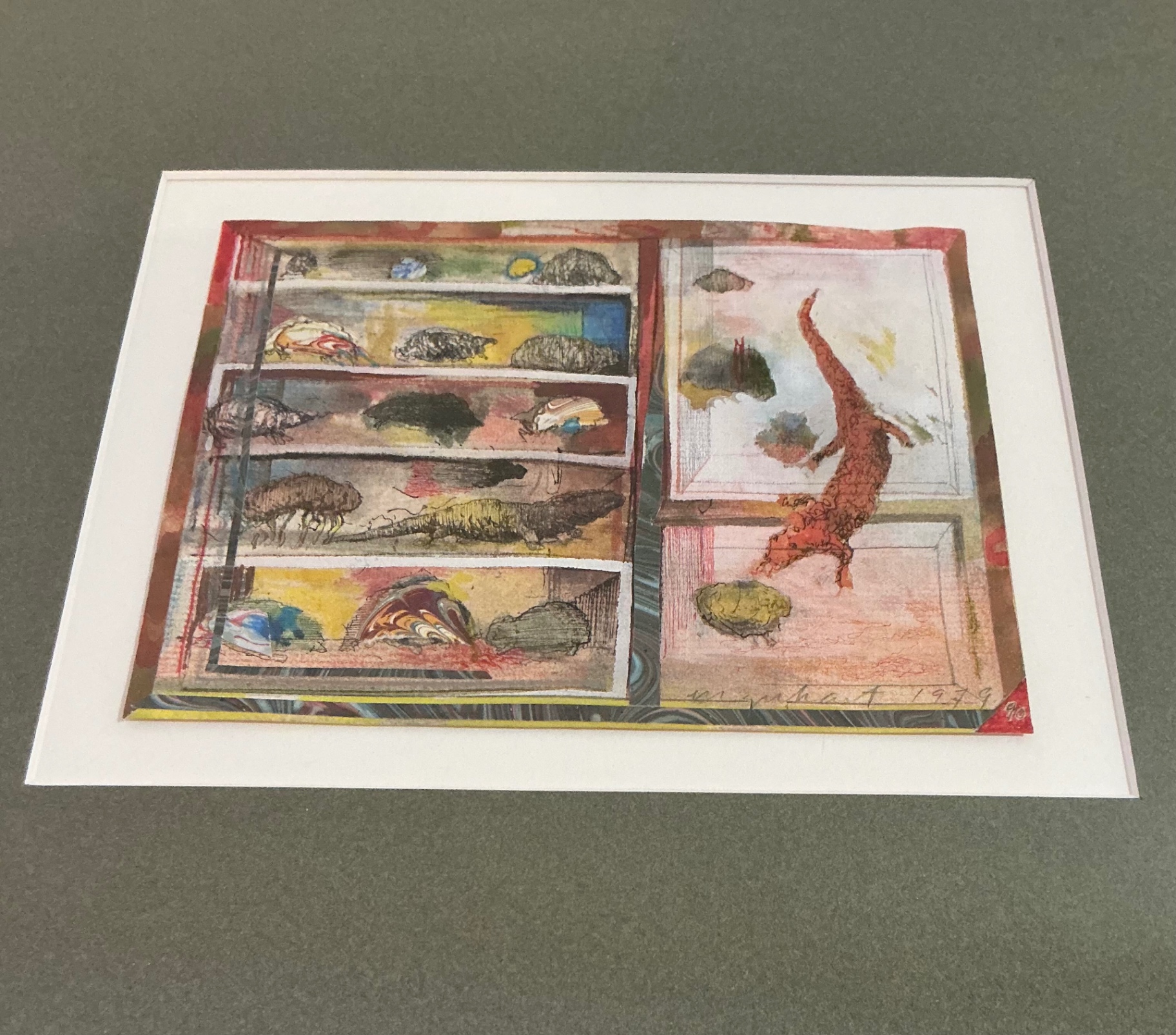 3 Unique Framed Artwork, two autographed by artist - image 6 of 12