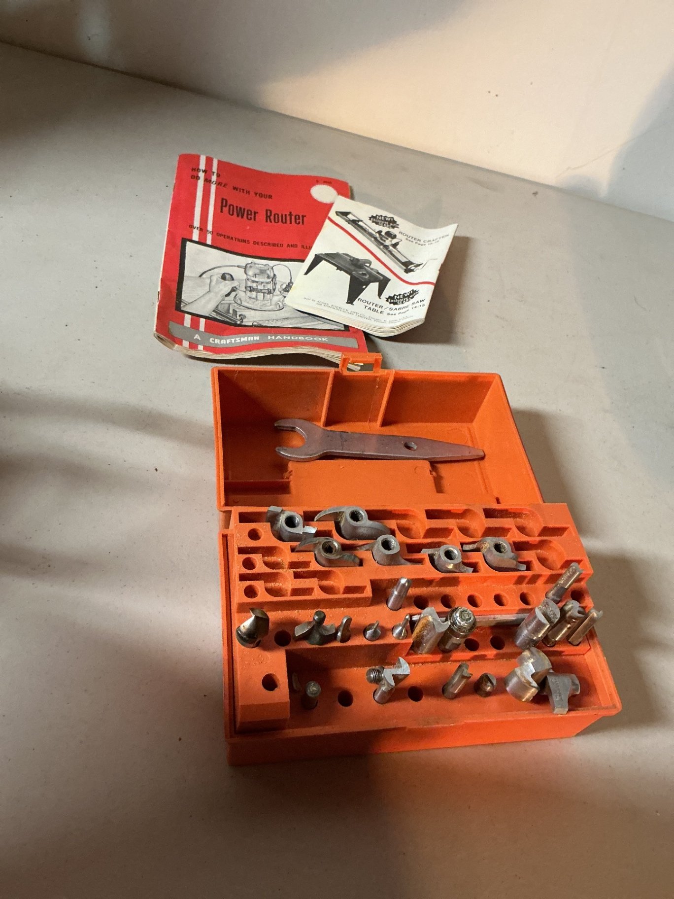 Craftsman router, bits - image 4 of 4